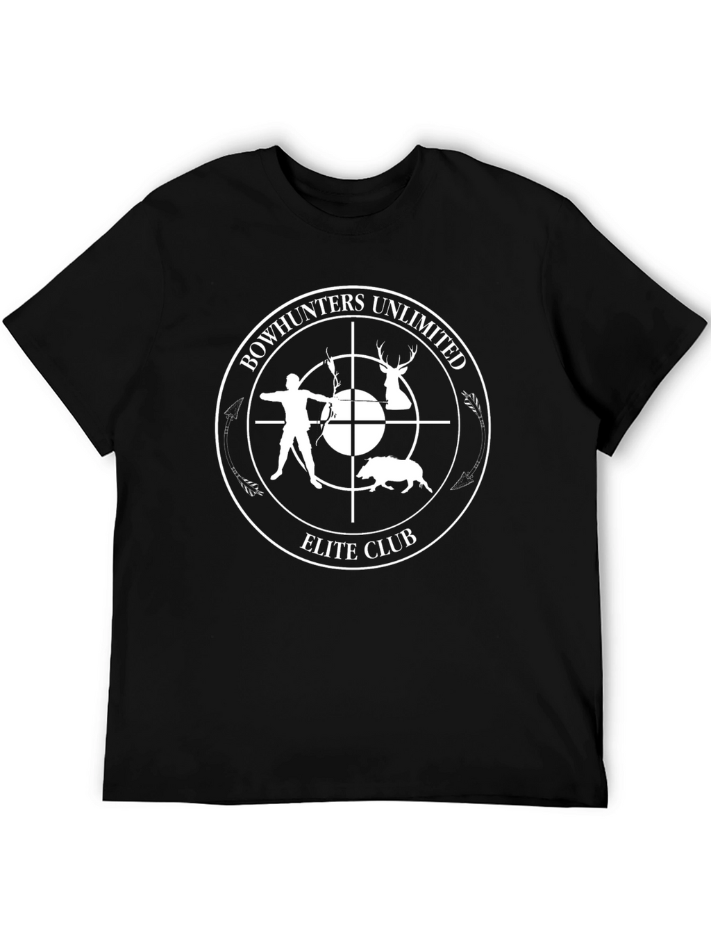 Bowhunters Unlimited Elite Club Black T-Shirt