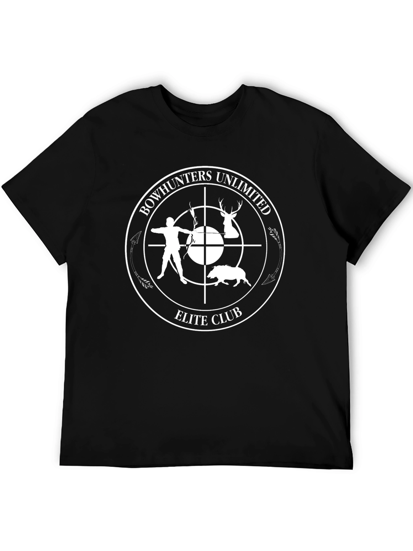 Bowhunters Unlimited Elite Club Black T-Shirt