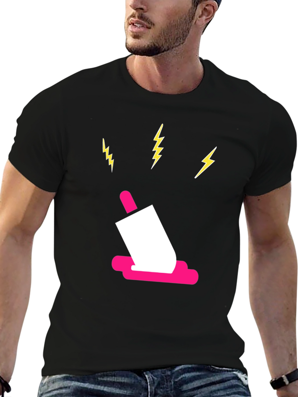 Cool Popsicle T-Shirt - Black