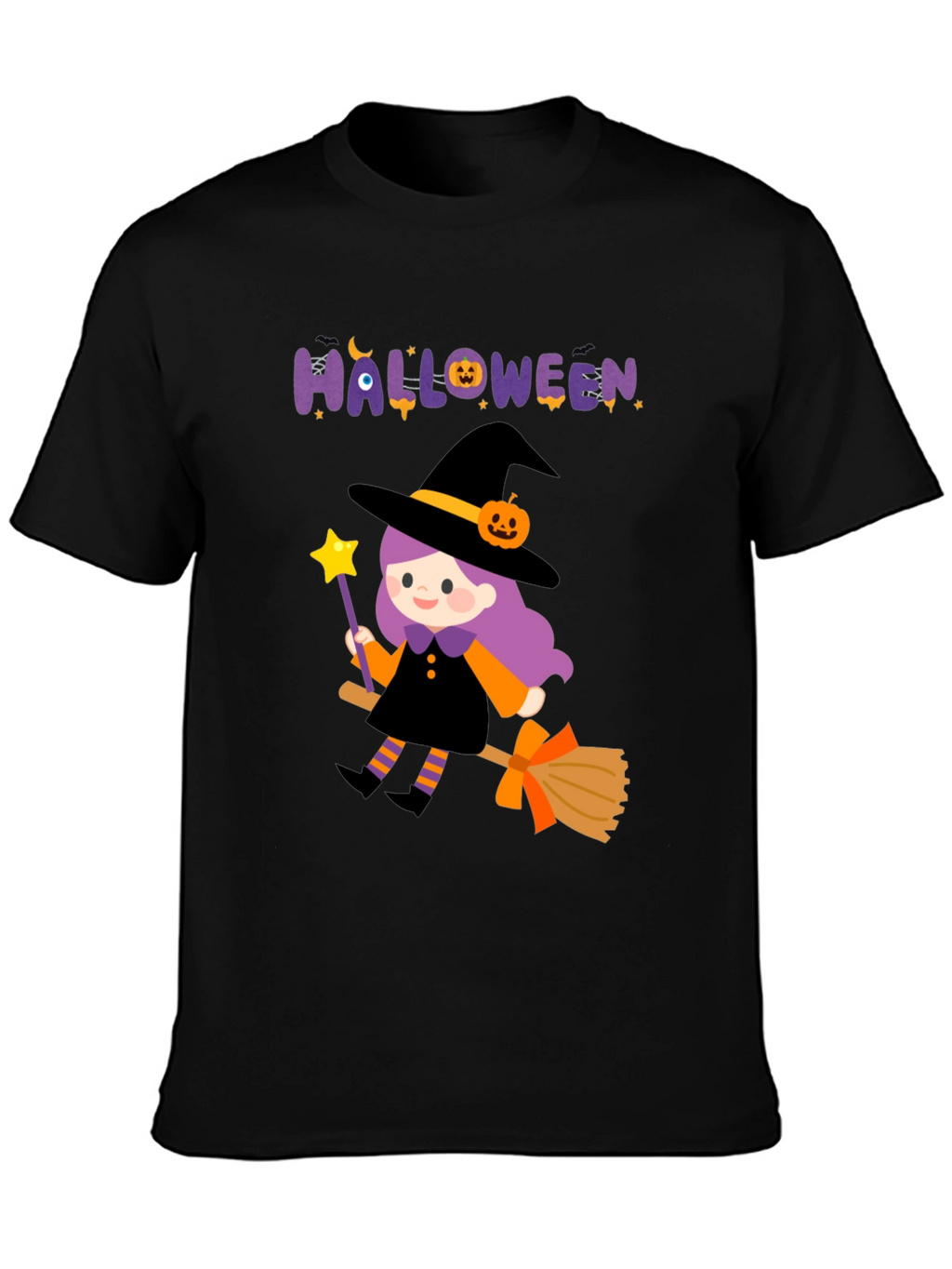 Halloween Witch T-Shirt - Spooky Season Apparel