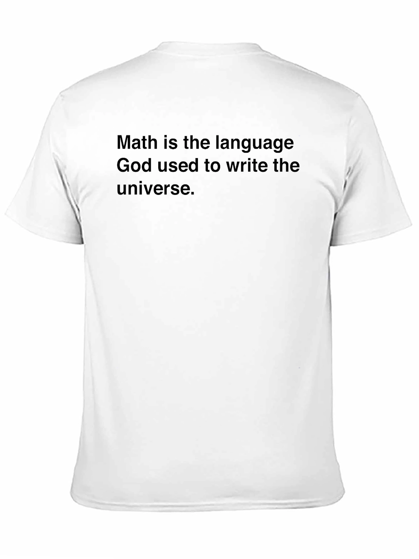 Math is the Language T-Shirt