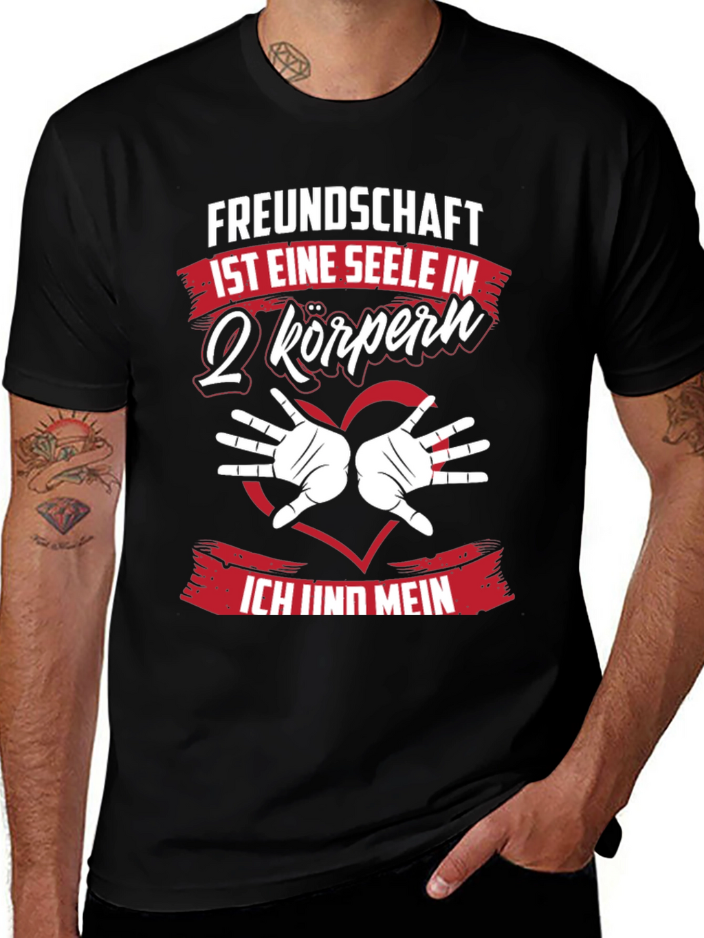 Friendship Soul T-Shirt Matching Couple Shirt