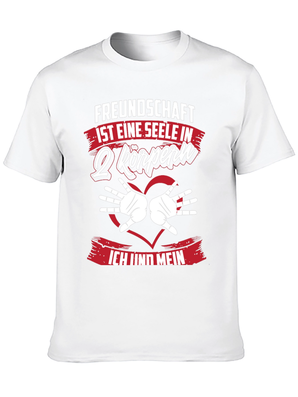 Friendship Soul T-Shirt Matching Couple Shirt
