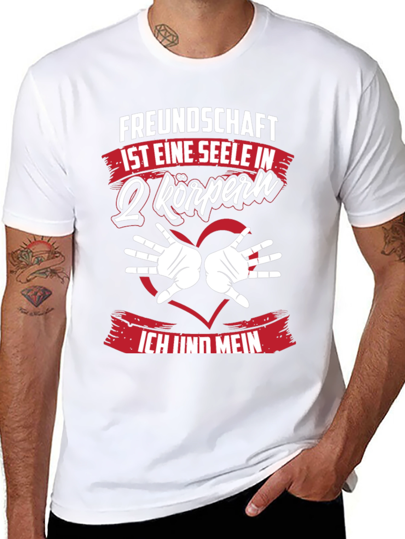 Friendship Soul T-Shirt Matching Couple Shirt