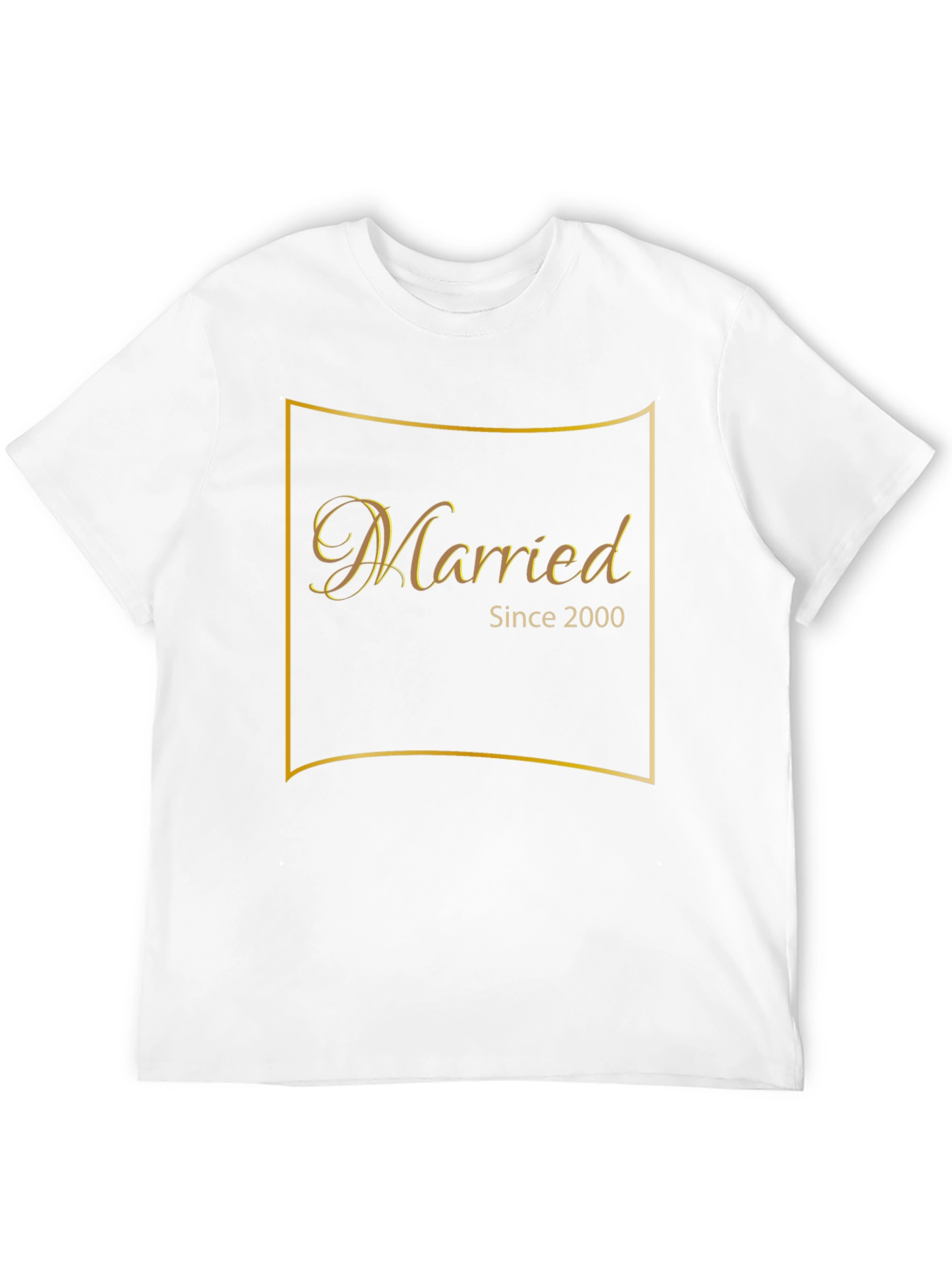 Married Since 2000 Black T-Shirt
