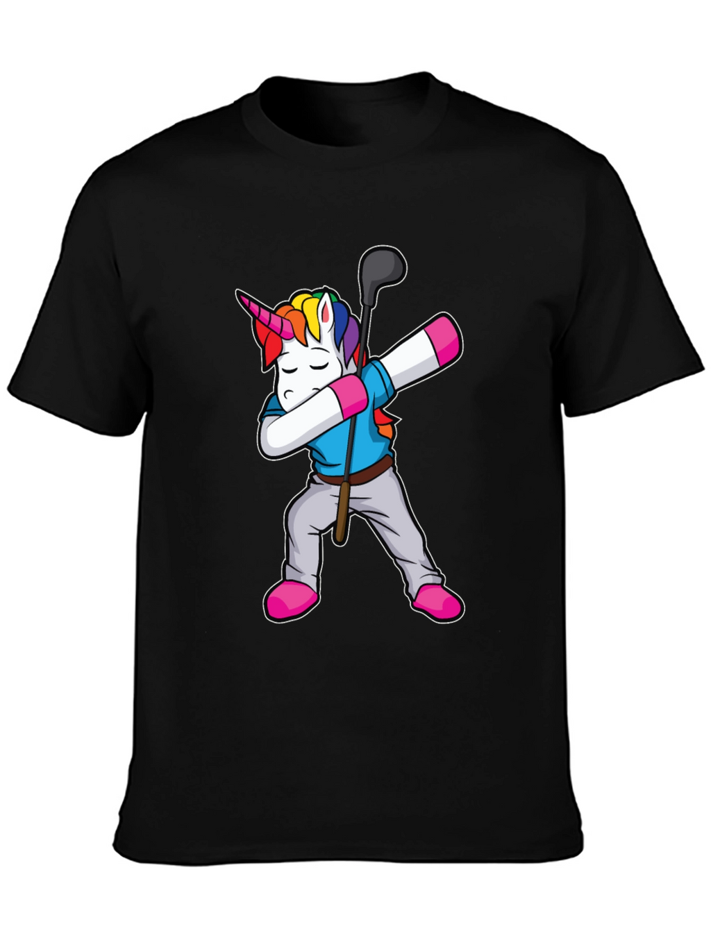 Unicorn Golf Dab T-Shirt