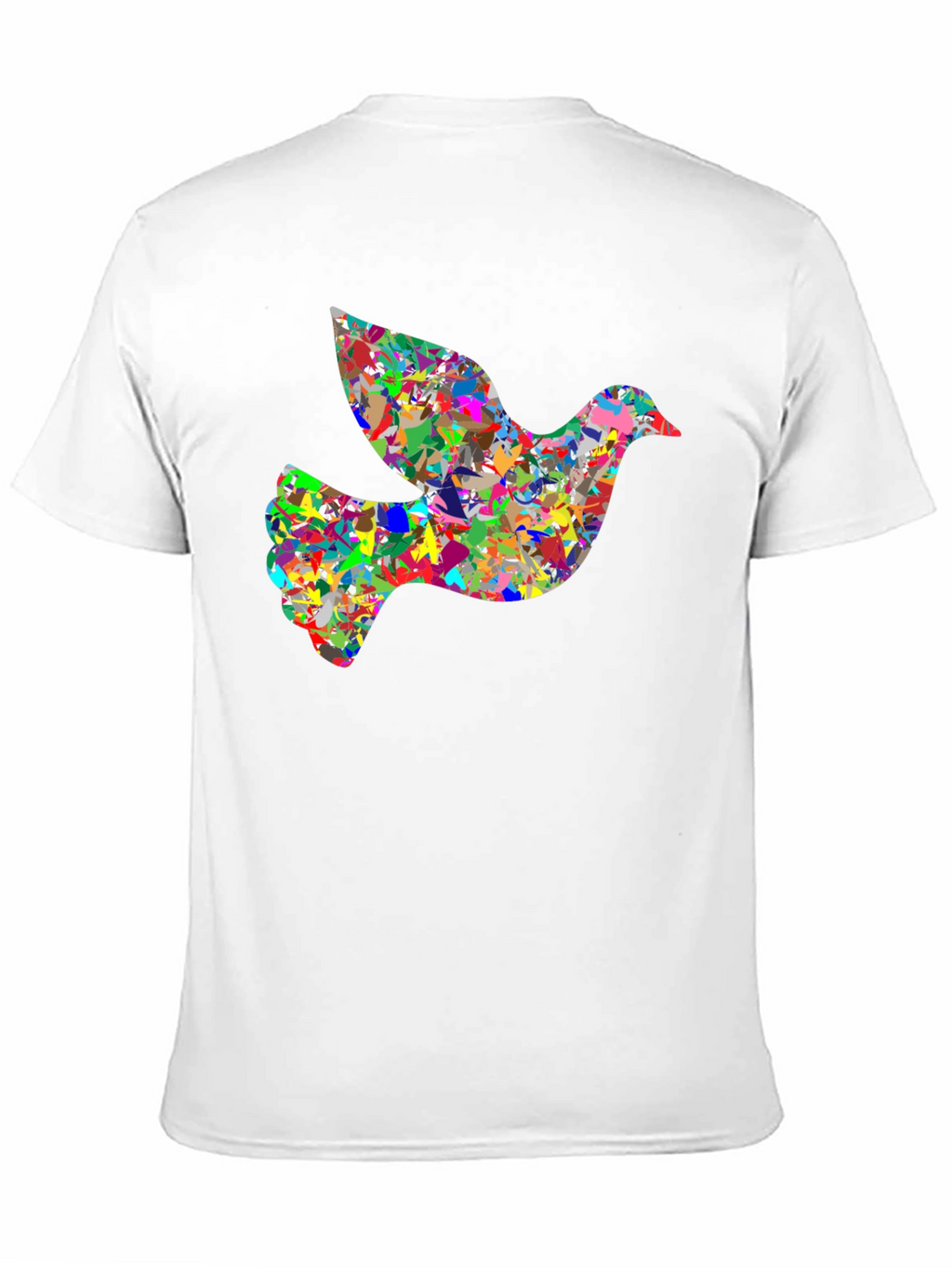 Peace Dove Graphic T-Shirt - Modern Art Design
