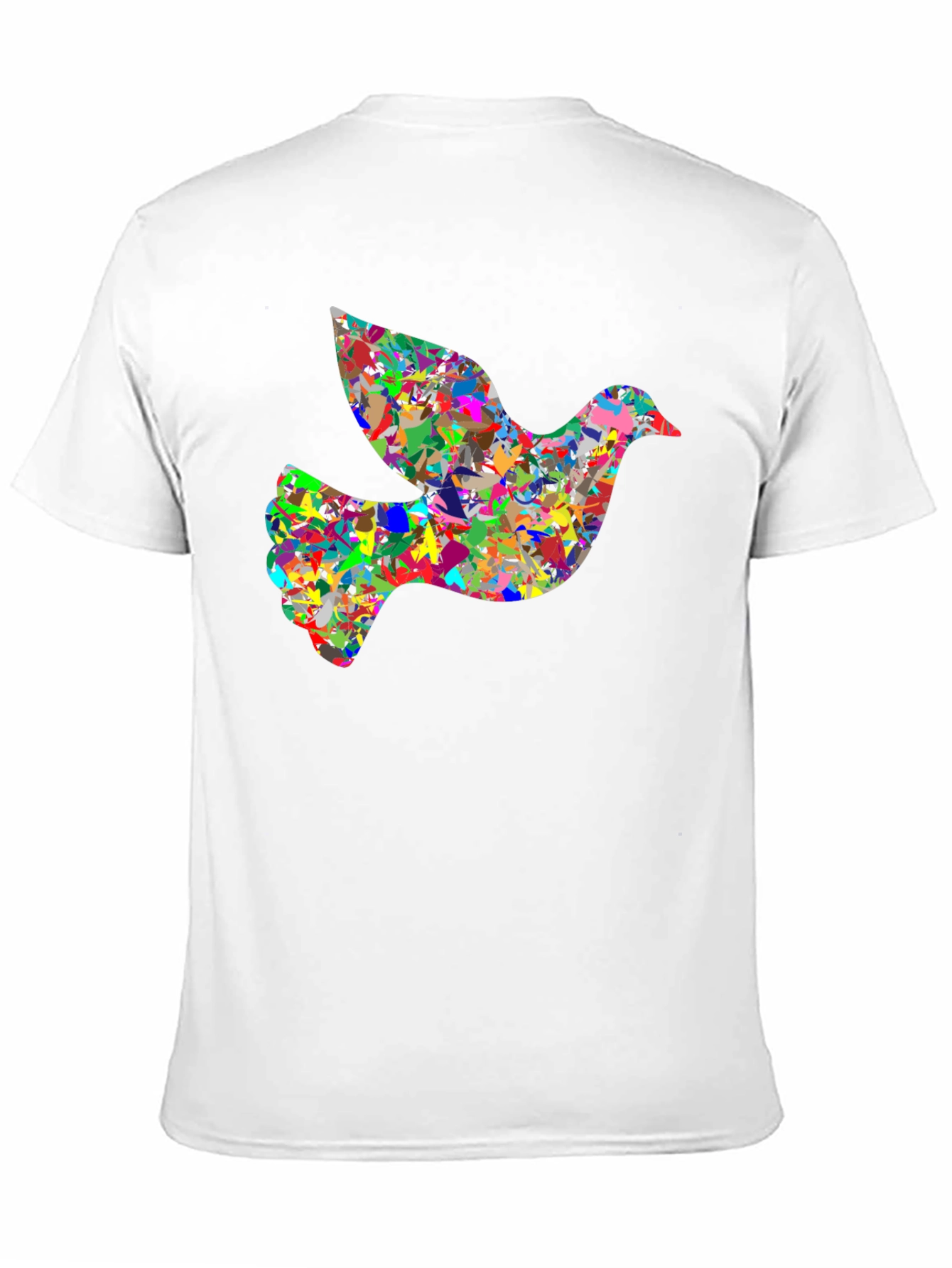 Peace Dove Graphic T-Shirt - Modern Art Design