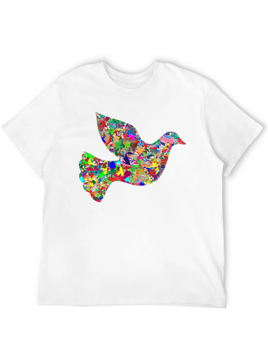 Peace Dove Graphic T-Shirt - Modern Art Design