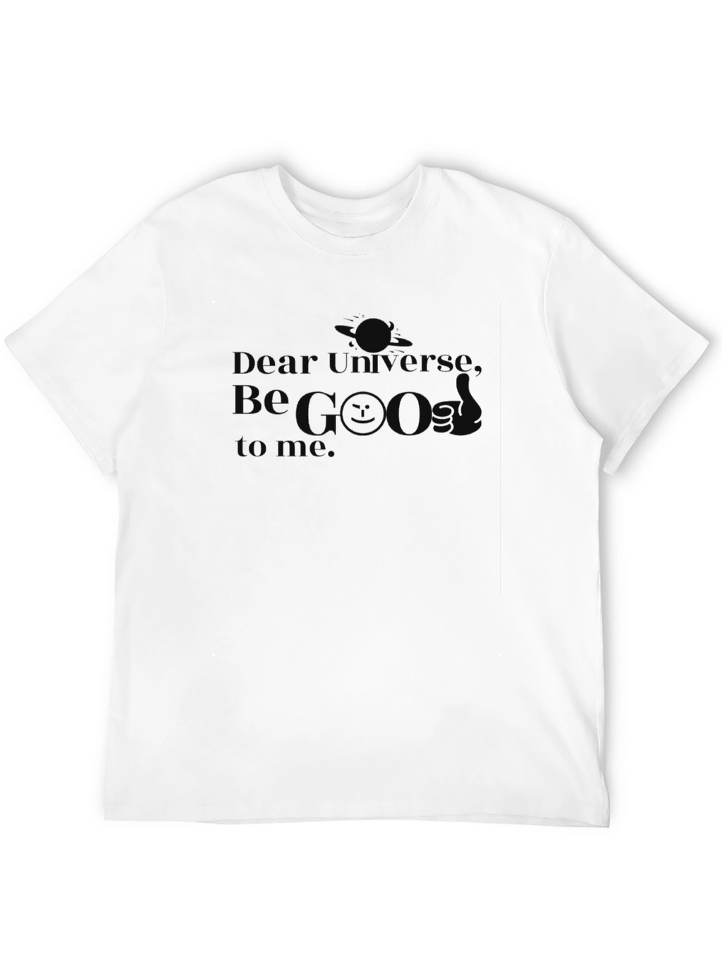 Dear Universe Graphic Black T-Shirt