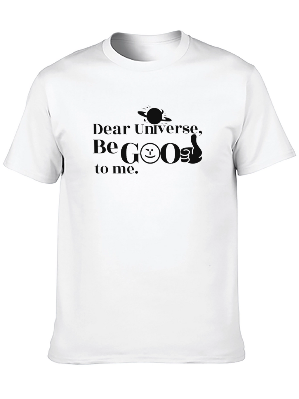 Dear Universe Graphic Black T-Shirt