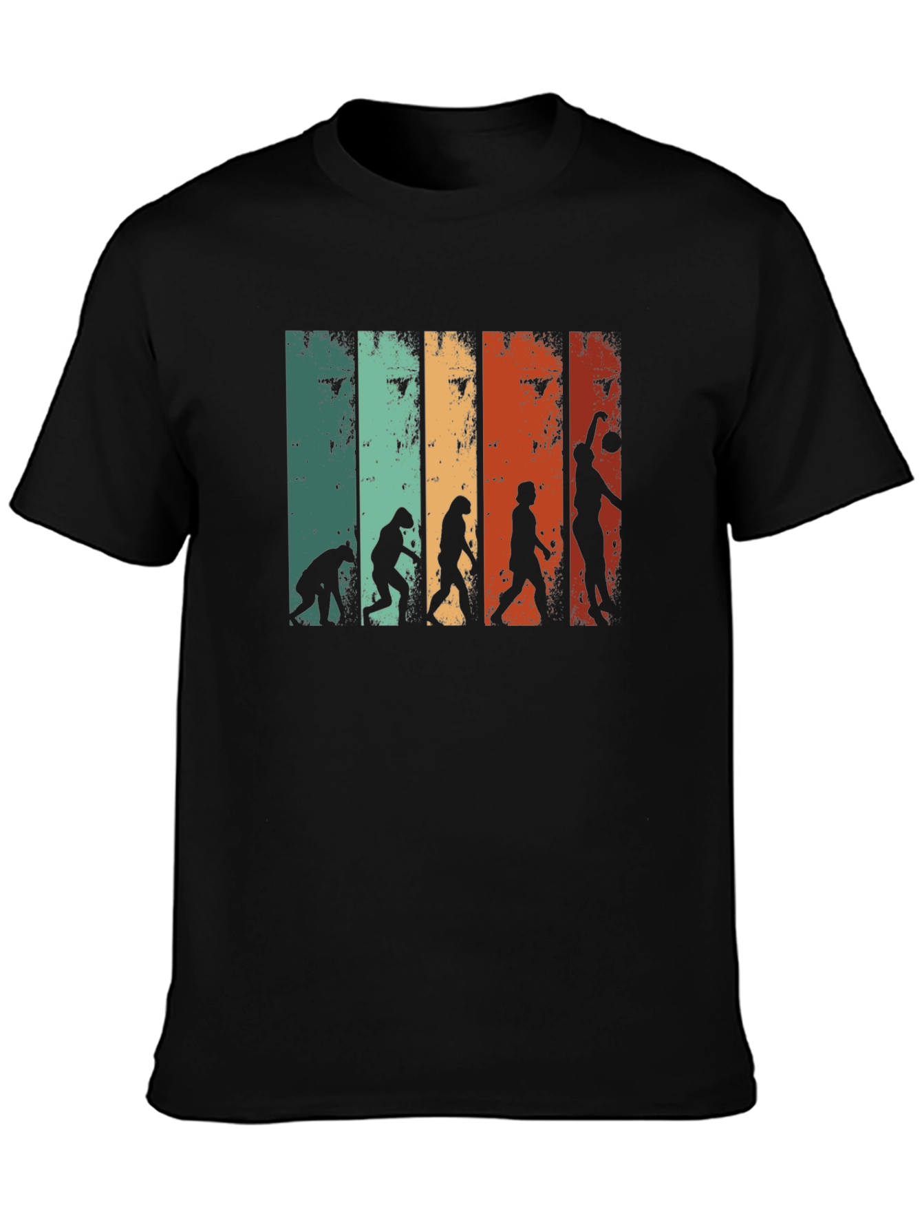 Basketball Evolution Mens T-Shirt