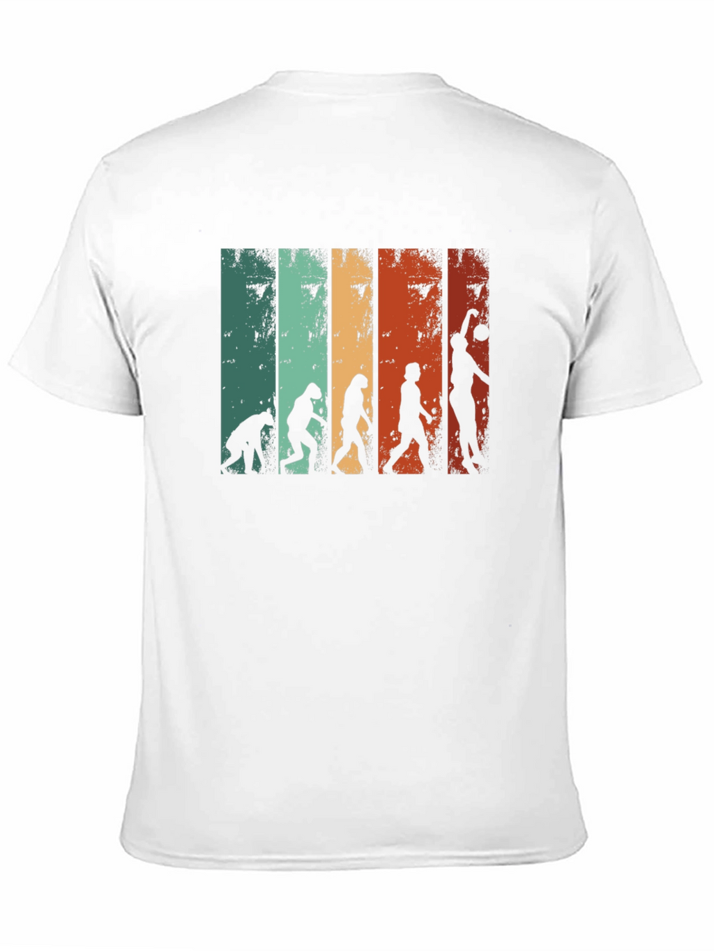 Basketball Evolution Mens T-Shirt