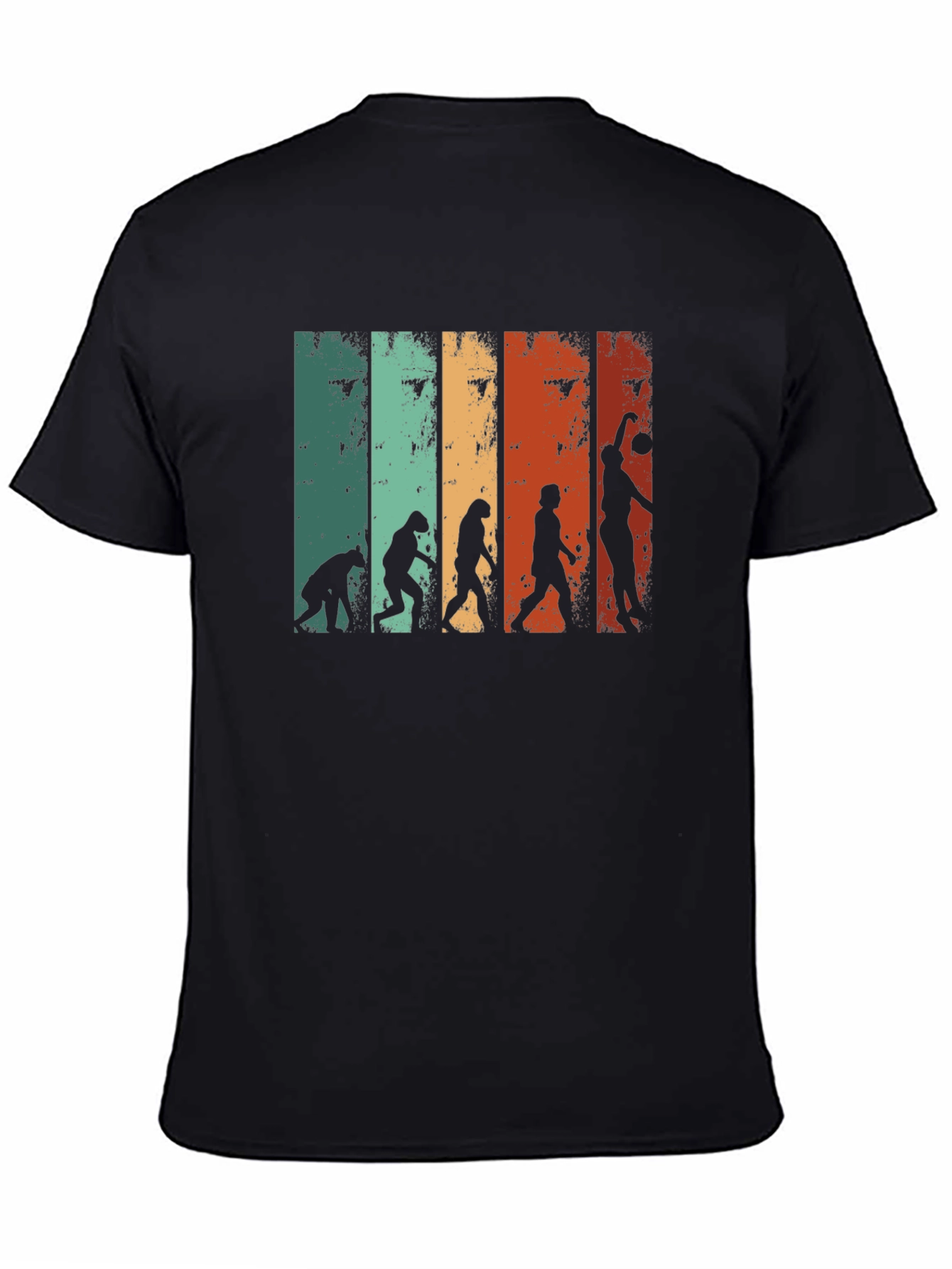 Basketball Evolution Mens T-Shirt