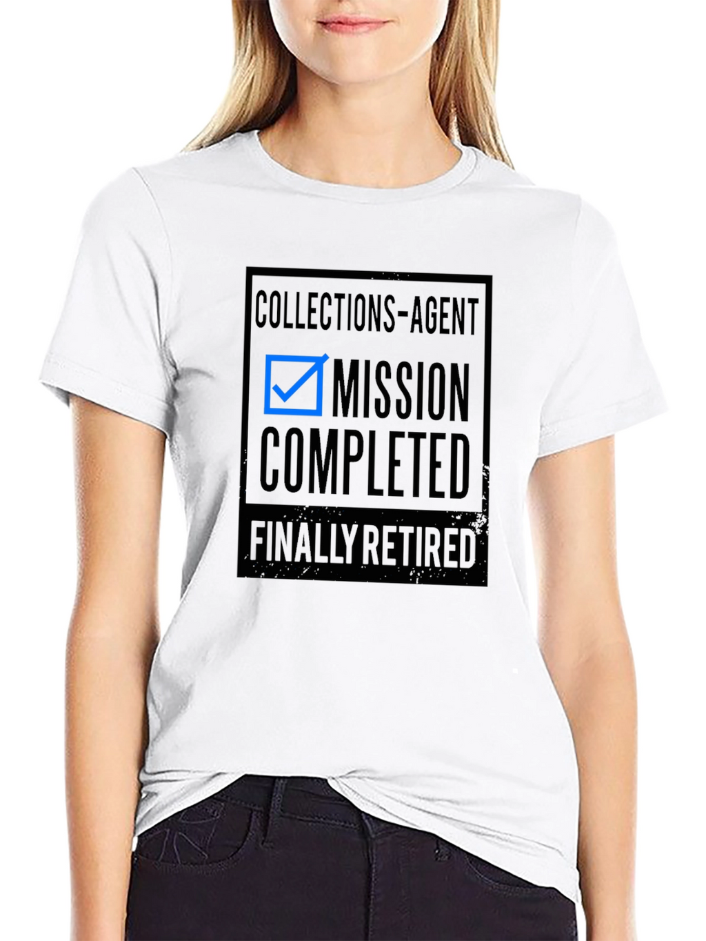 Collections Agent Mission Completed Retired T-Shirt
