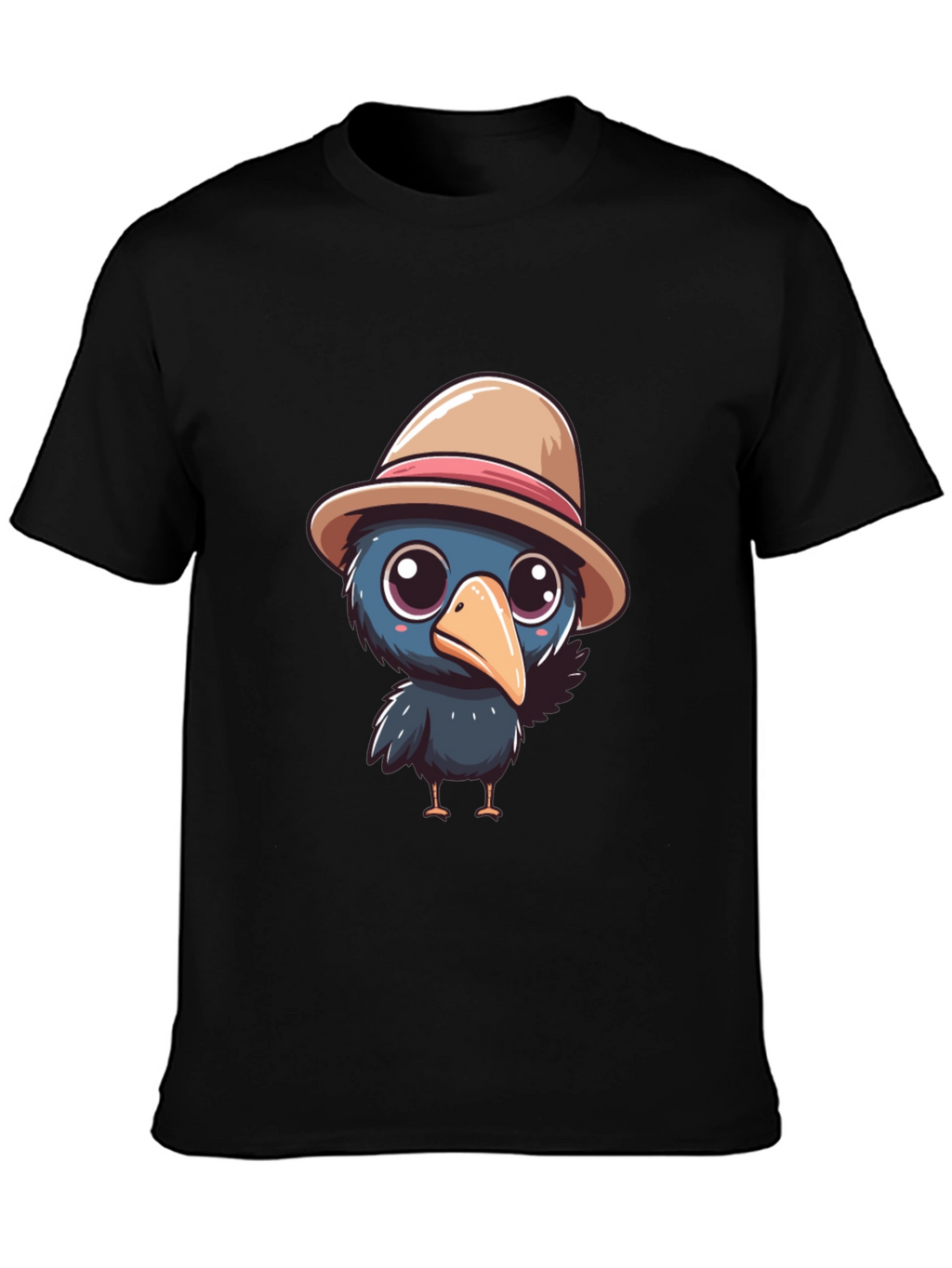 Cartoon Crow T-Shirt
