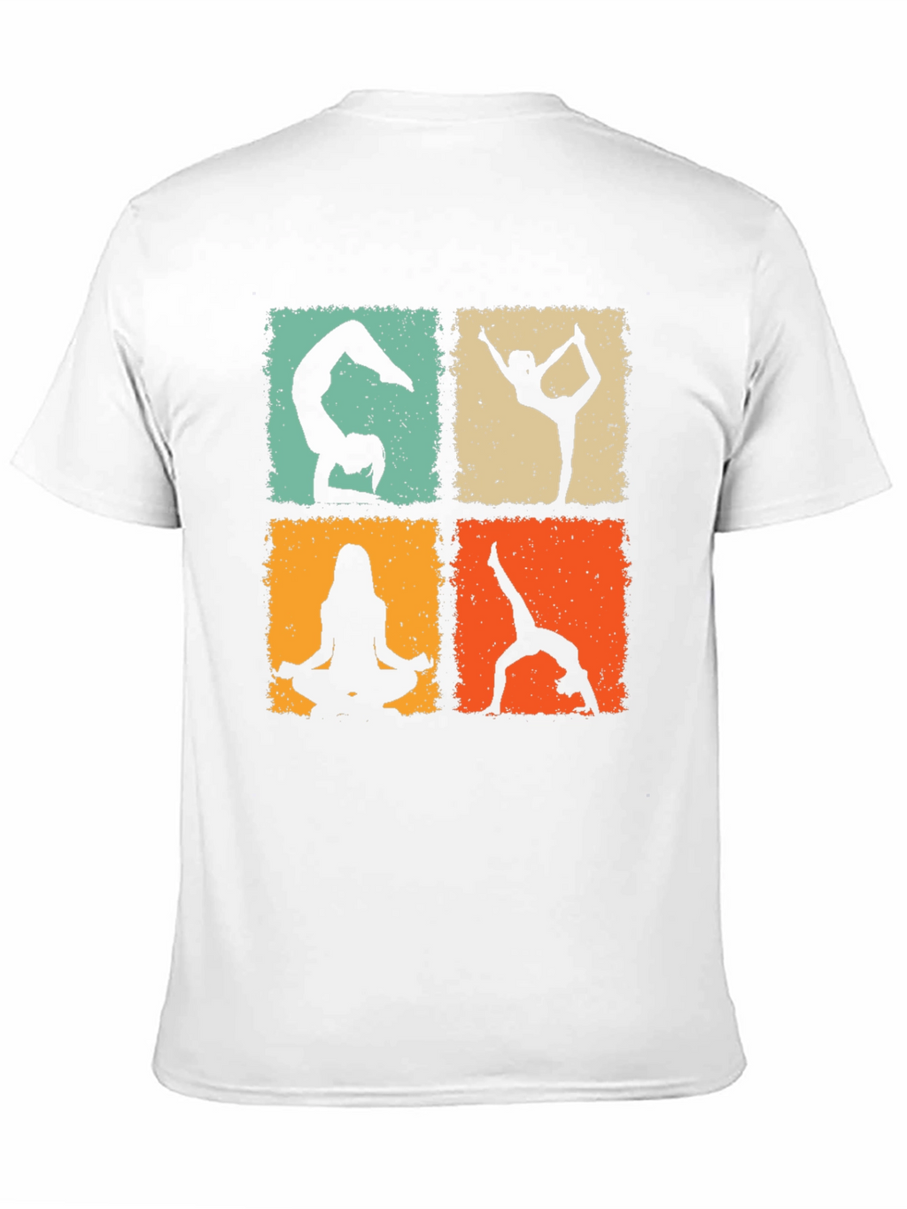 Yoga Poses Graphic Tee - Trendy & Comfortable