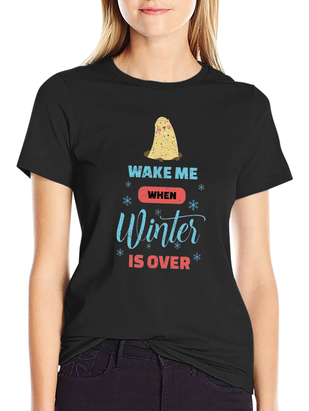 Wake Me When Winter Is Over Graphic T-Shirt