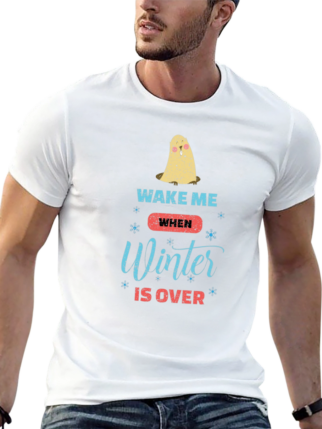 Wake Me When Winter Is Over Graphic T-Shirt