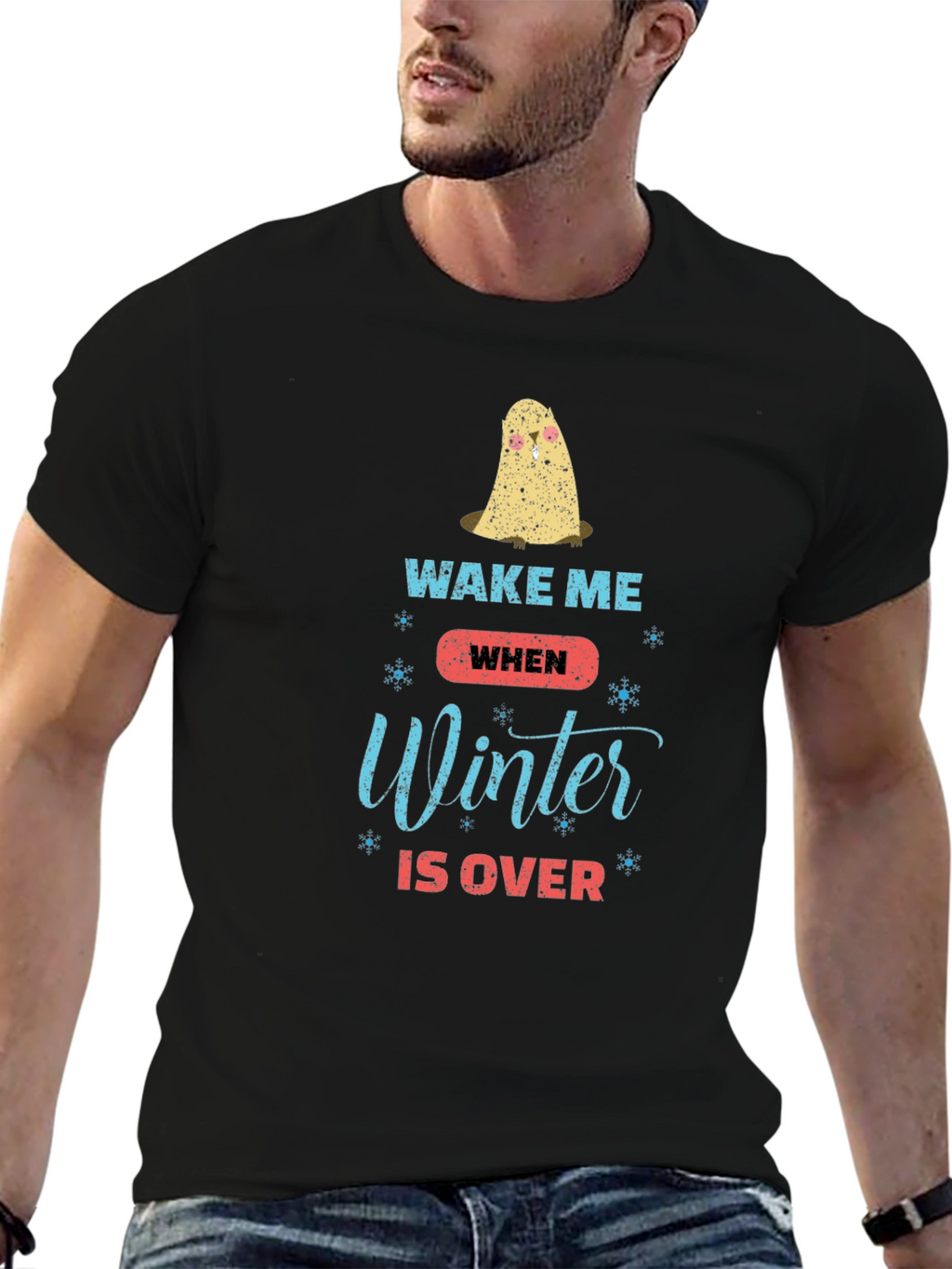 Wake Me When Winter Is Over Graphic T-Shirt
