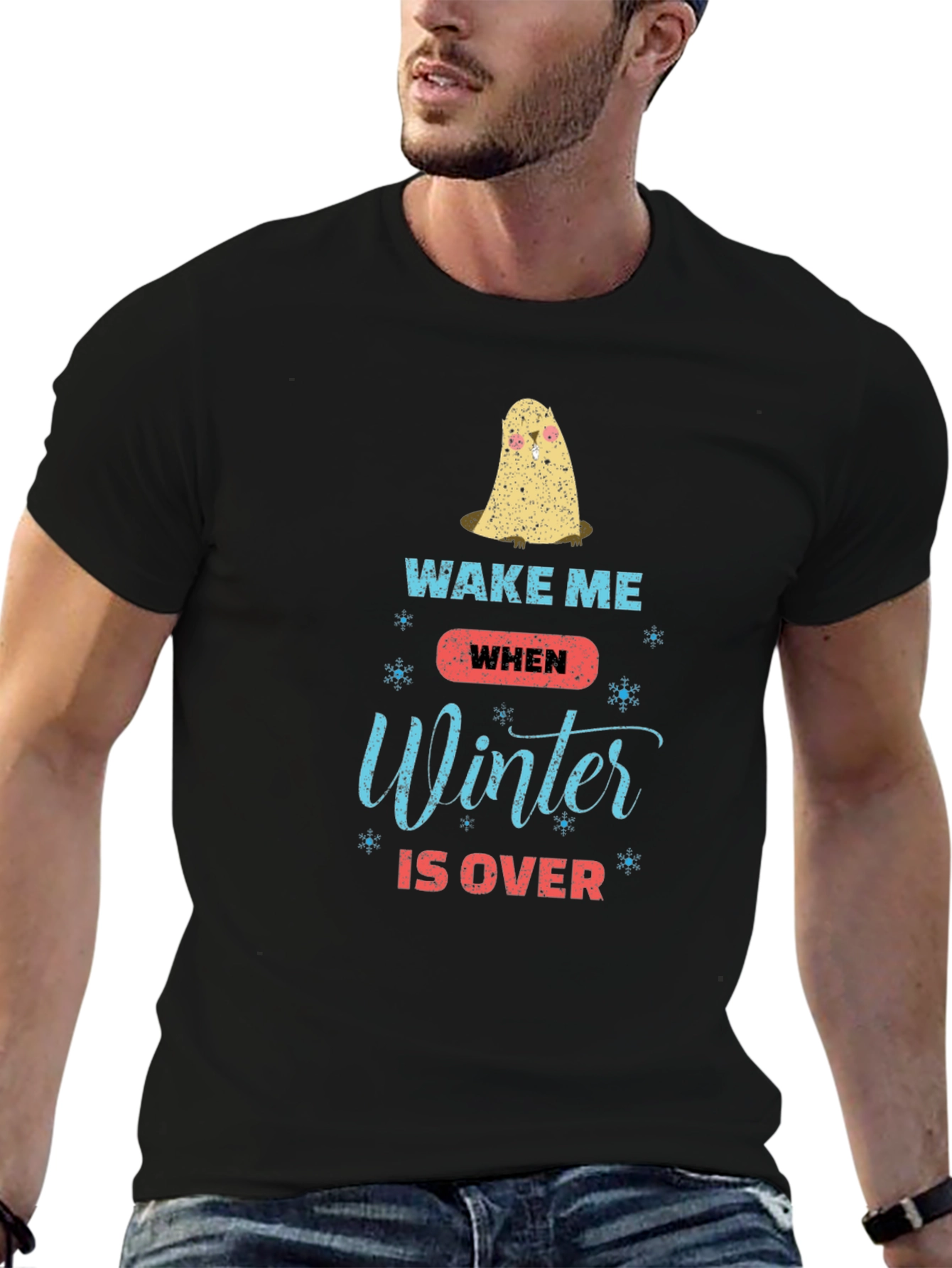 Wake Me When Winter Is Over Graphic T-Shirt