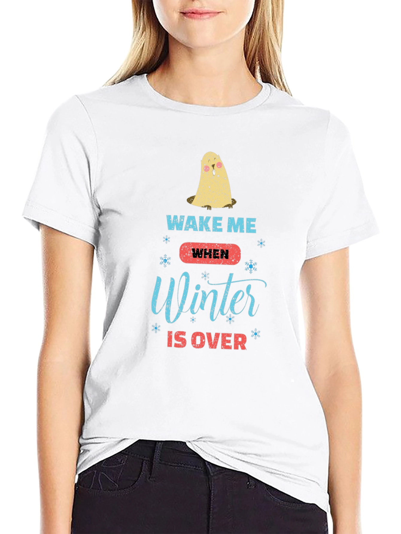 Wake Me When Winter Is Over Graphic T-Shirt
