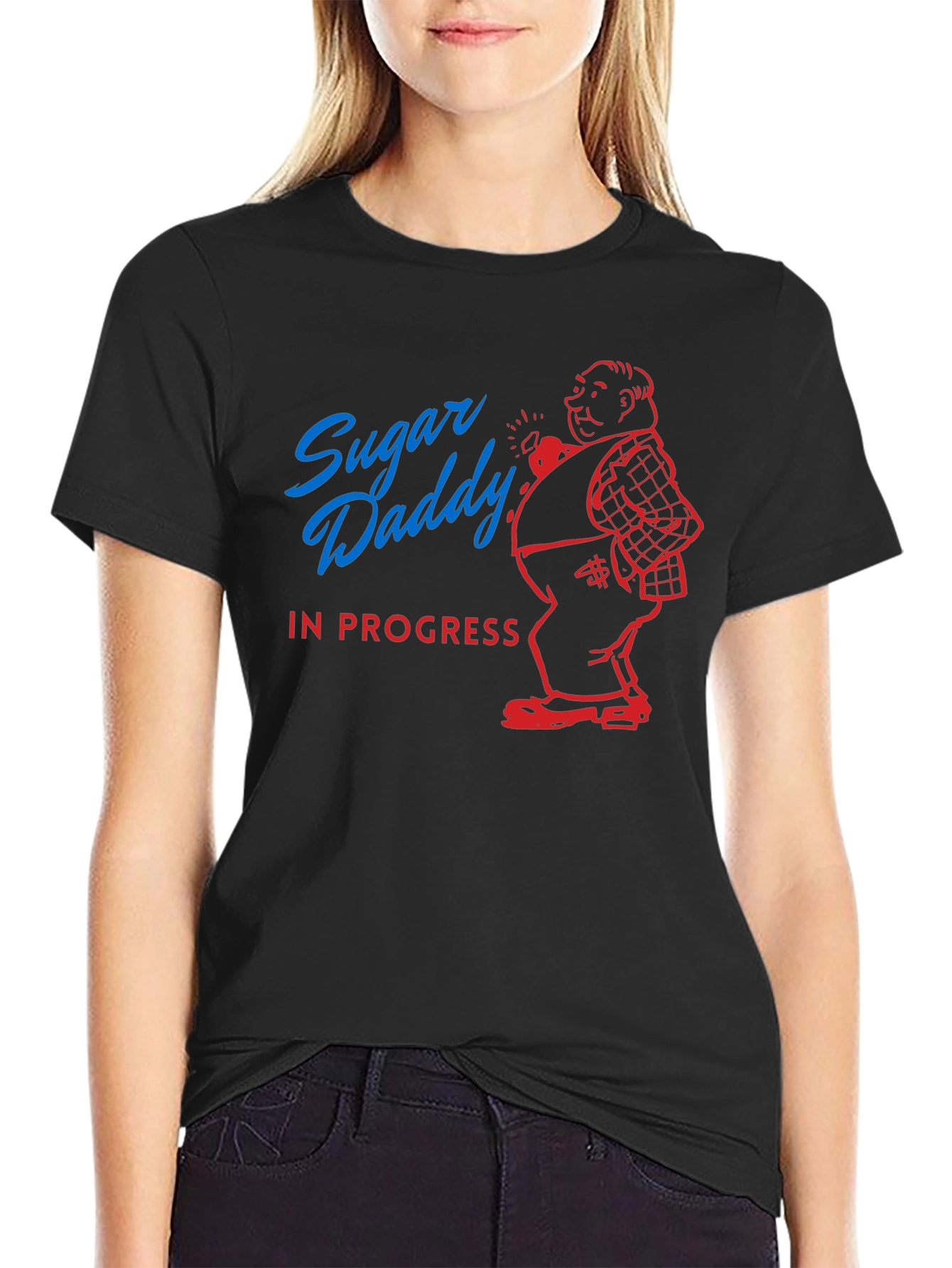 Sugar Daddy In Progress Graphic Tee