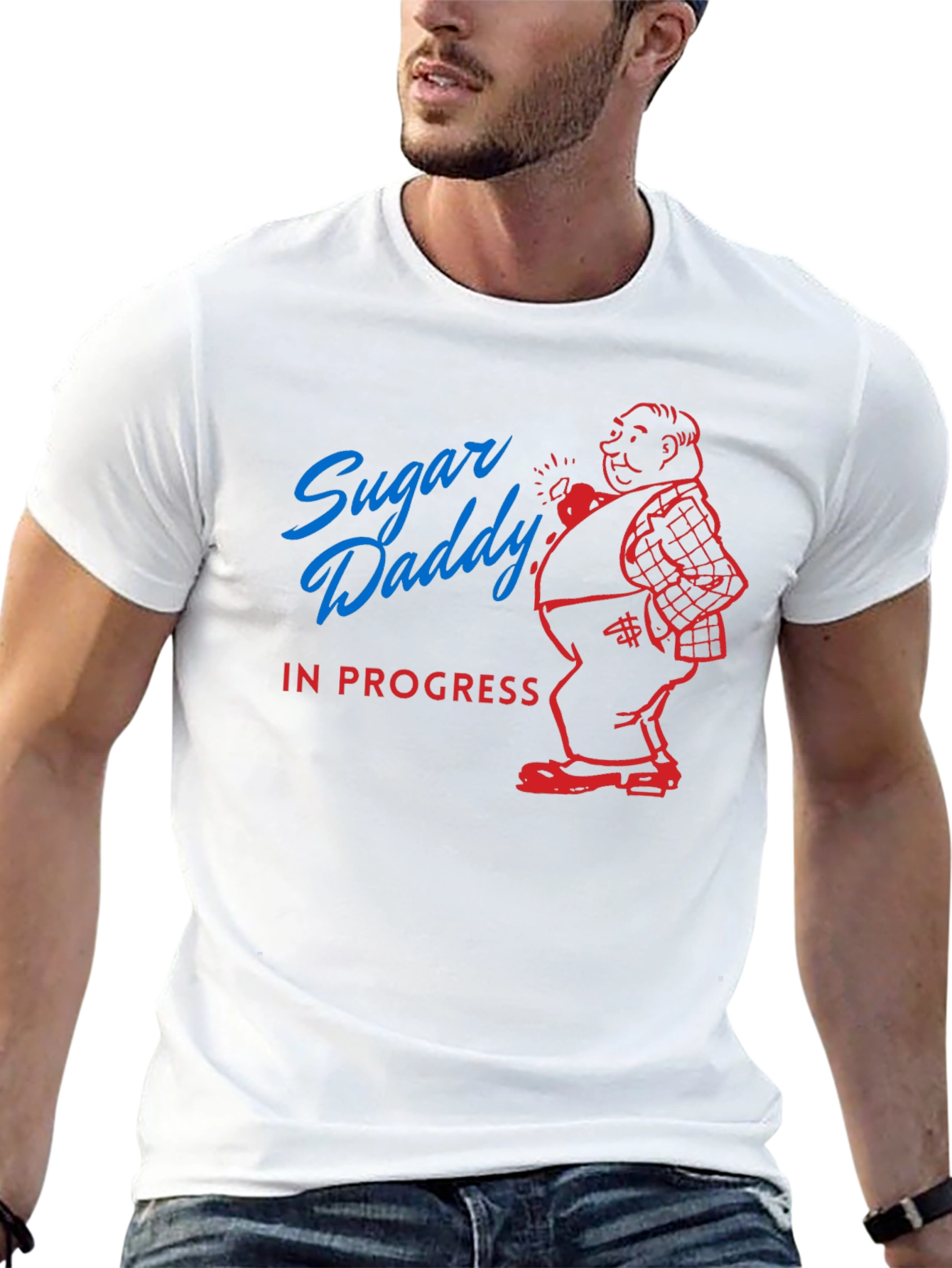 Sugar Daddy In Progress Graphic Tee