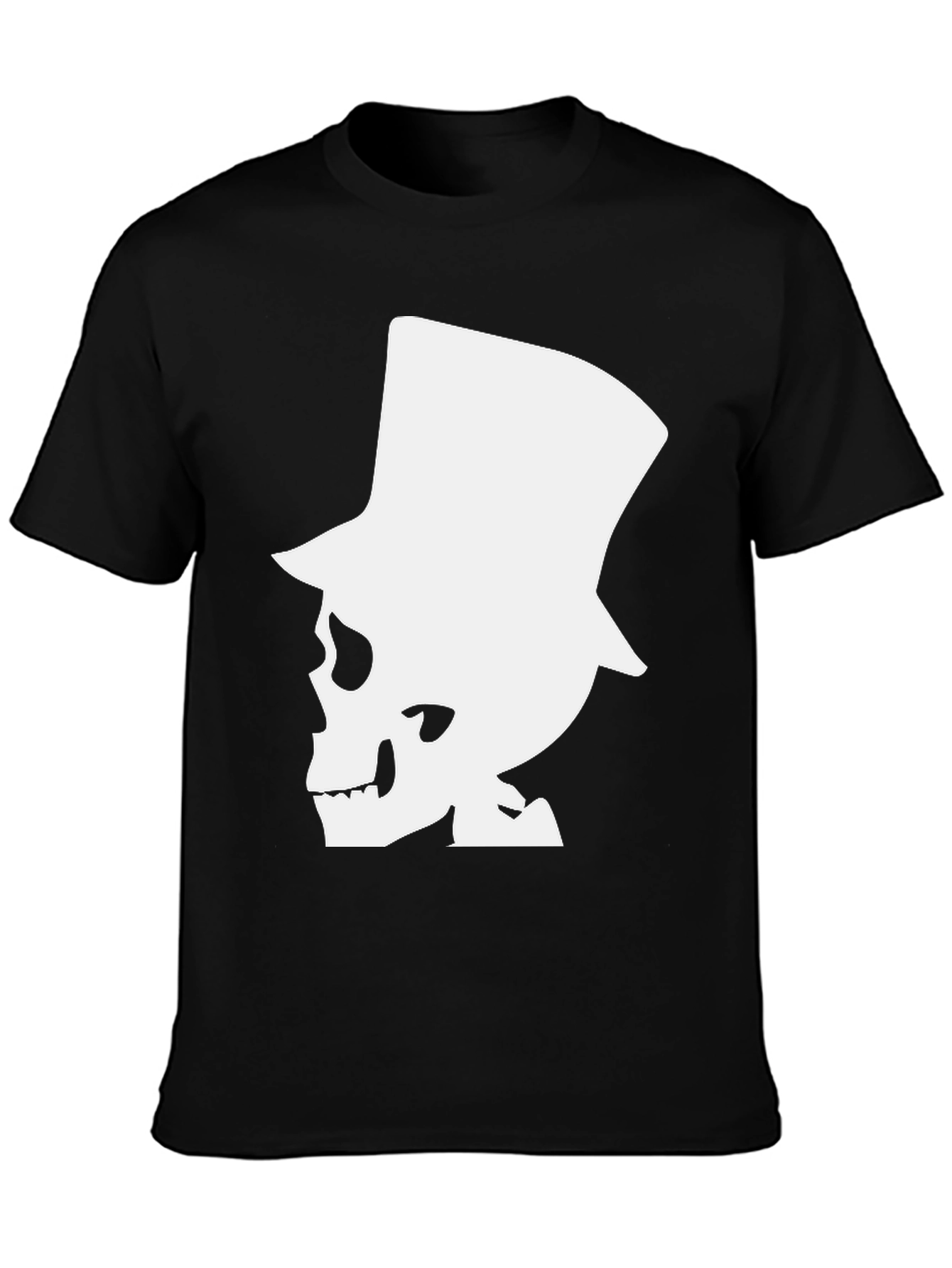 Skull Top Hat T-Shirt - Graphic Tee