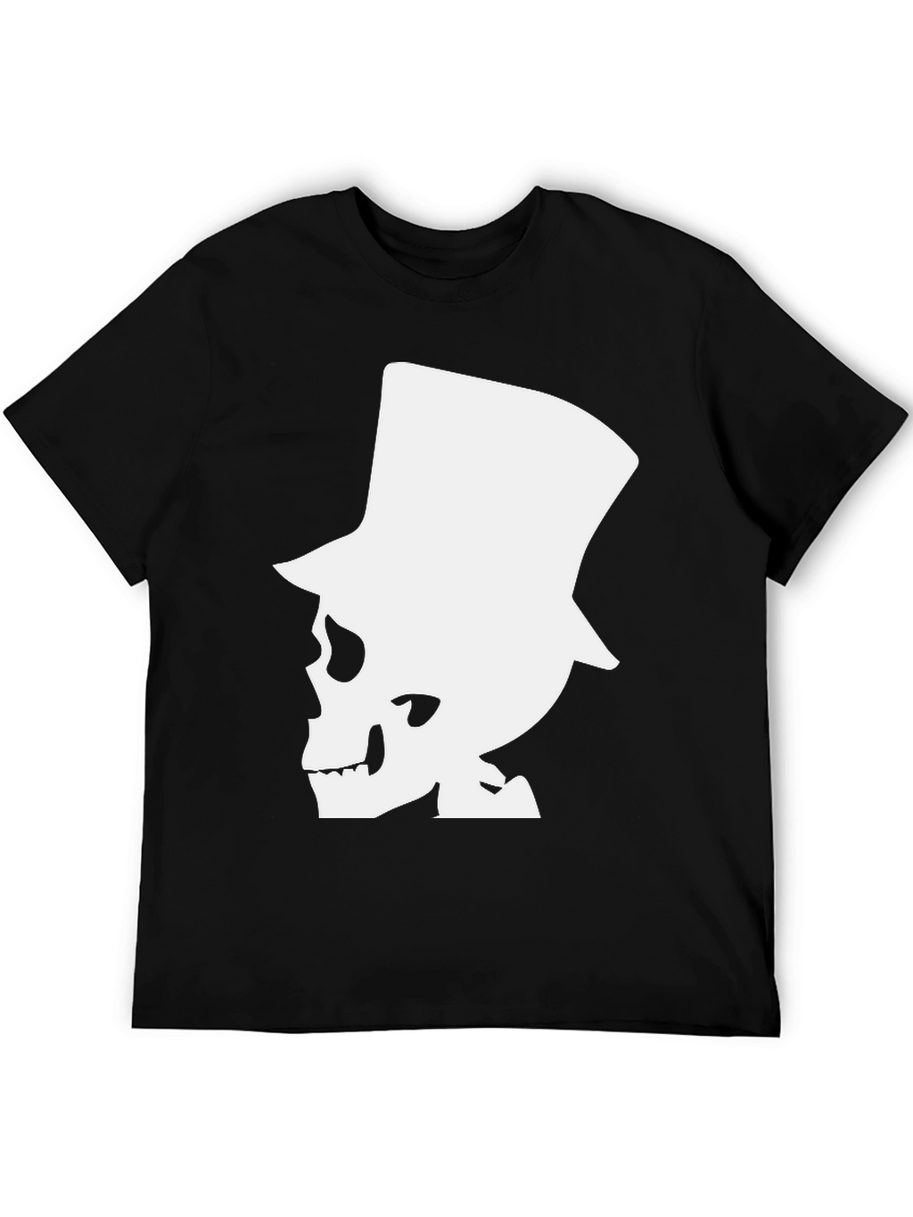 Skull Top Hat T-Shirt - Graphic Tee