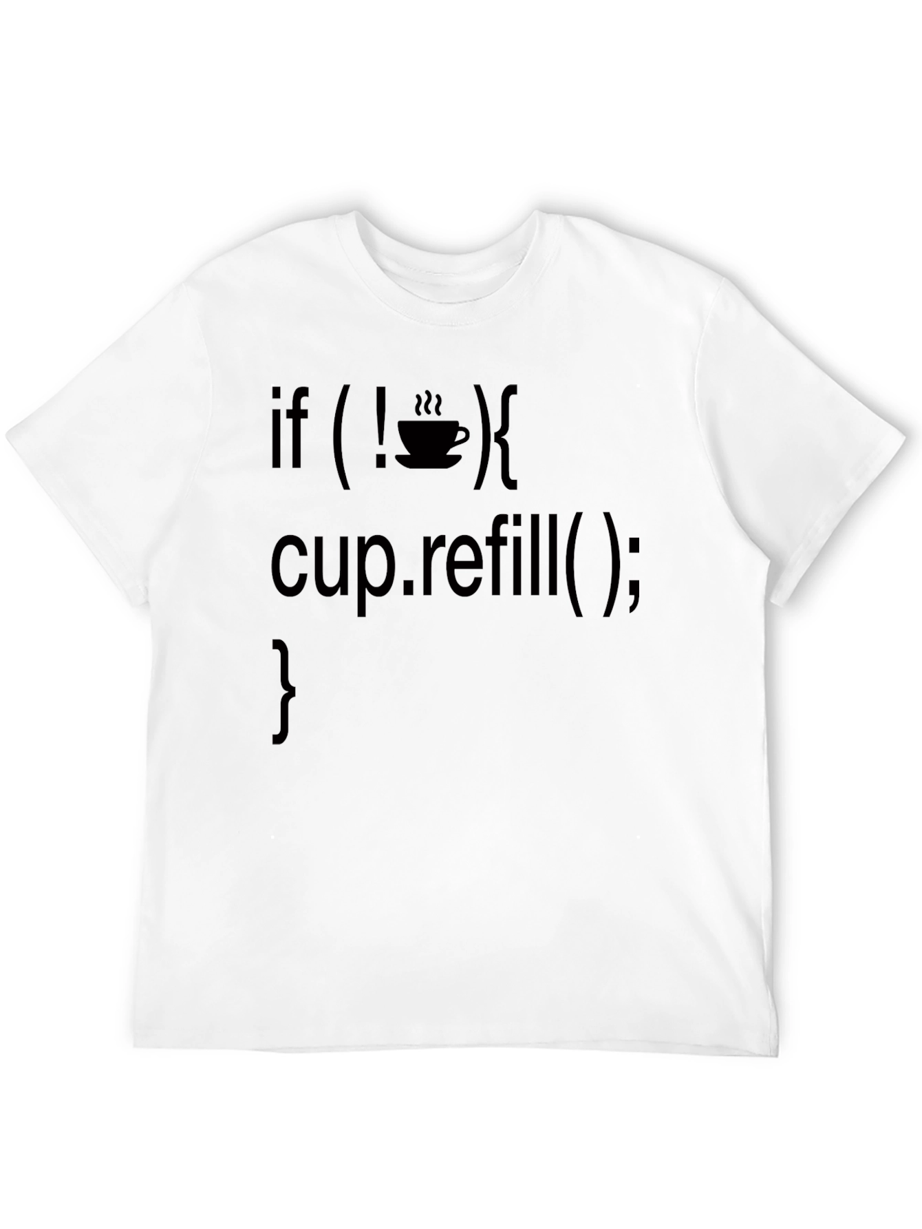 Coffee Code T-Shirt - Programmer Humor Tee