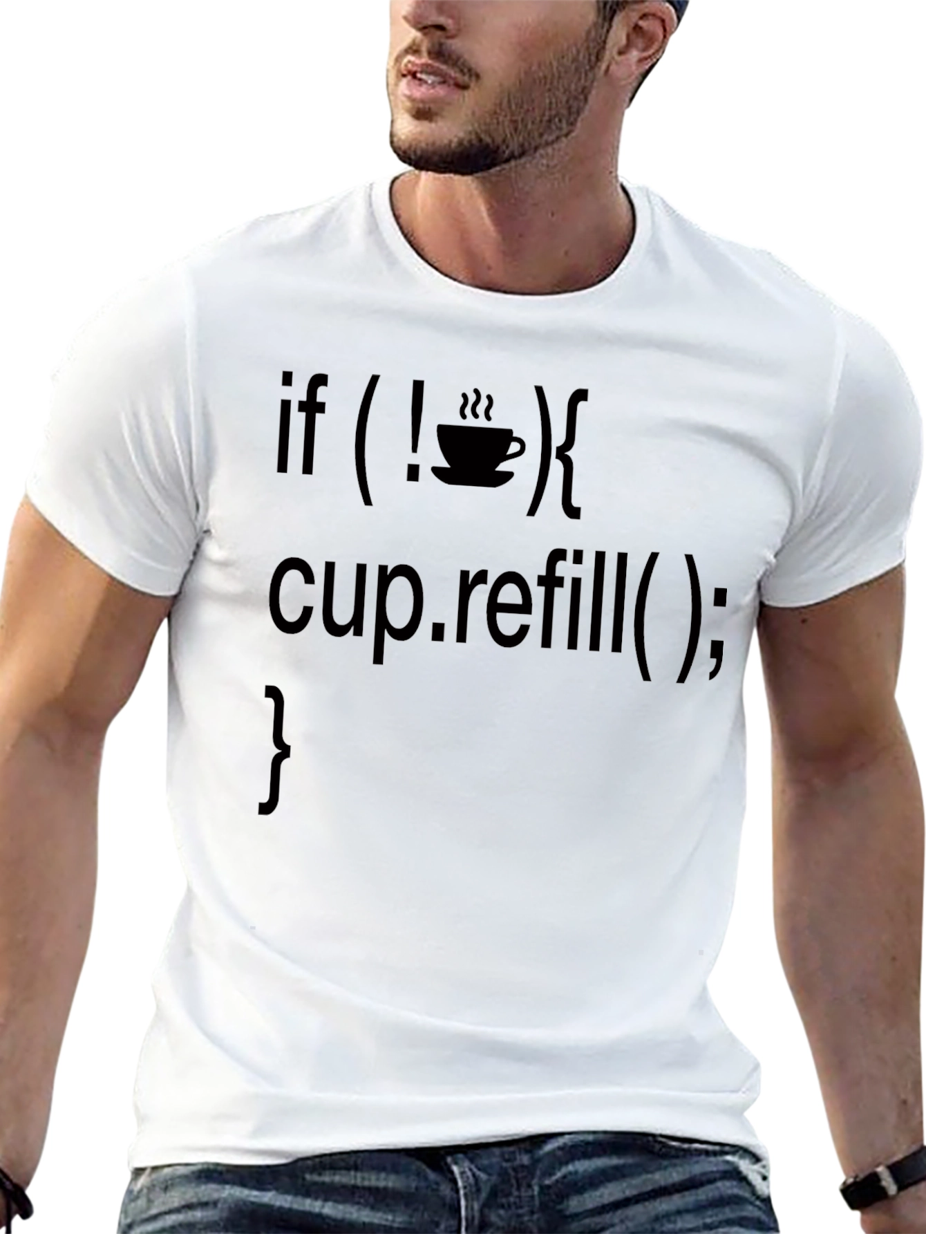 Coffee Code T-Shirt - Programmer Humor Tee