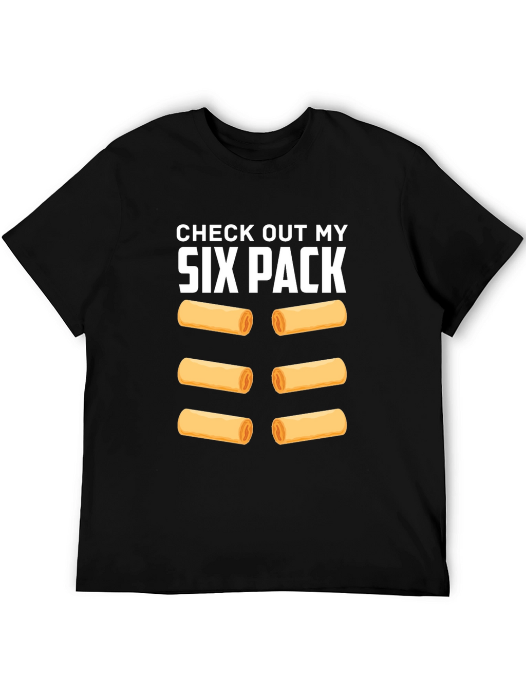 Funny Six Pack Spring Roll T-Shirt