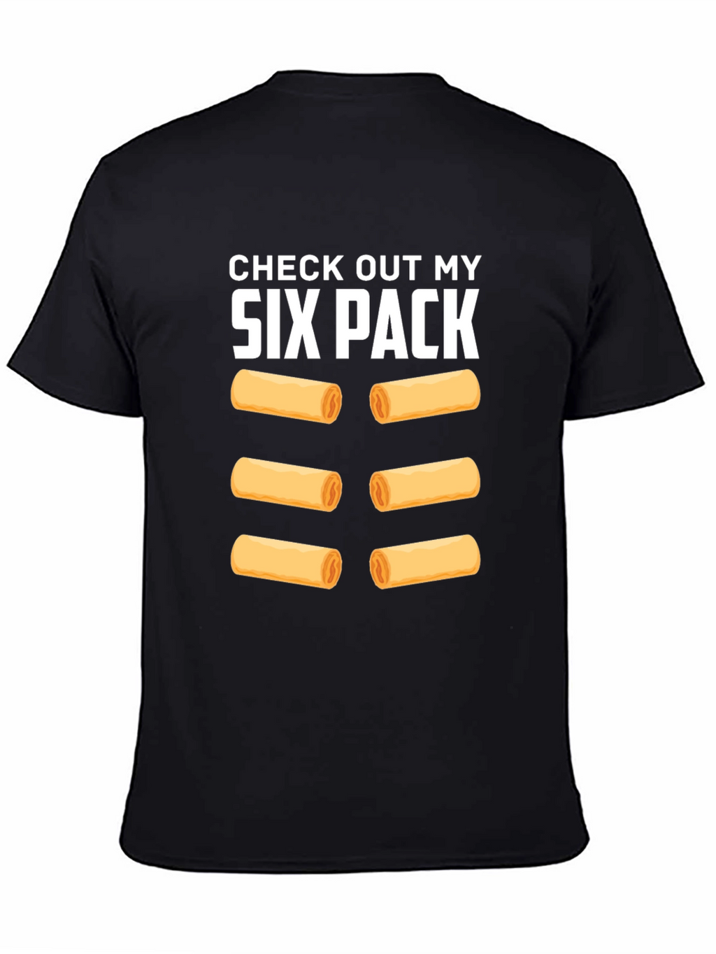 Funny Six Pack Spring Roll T-Shirt