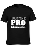 Procrastinate T-Shirt - Funny Slogan Tee