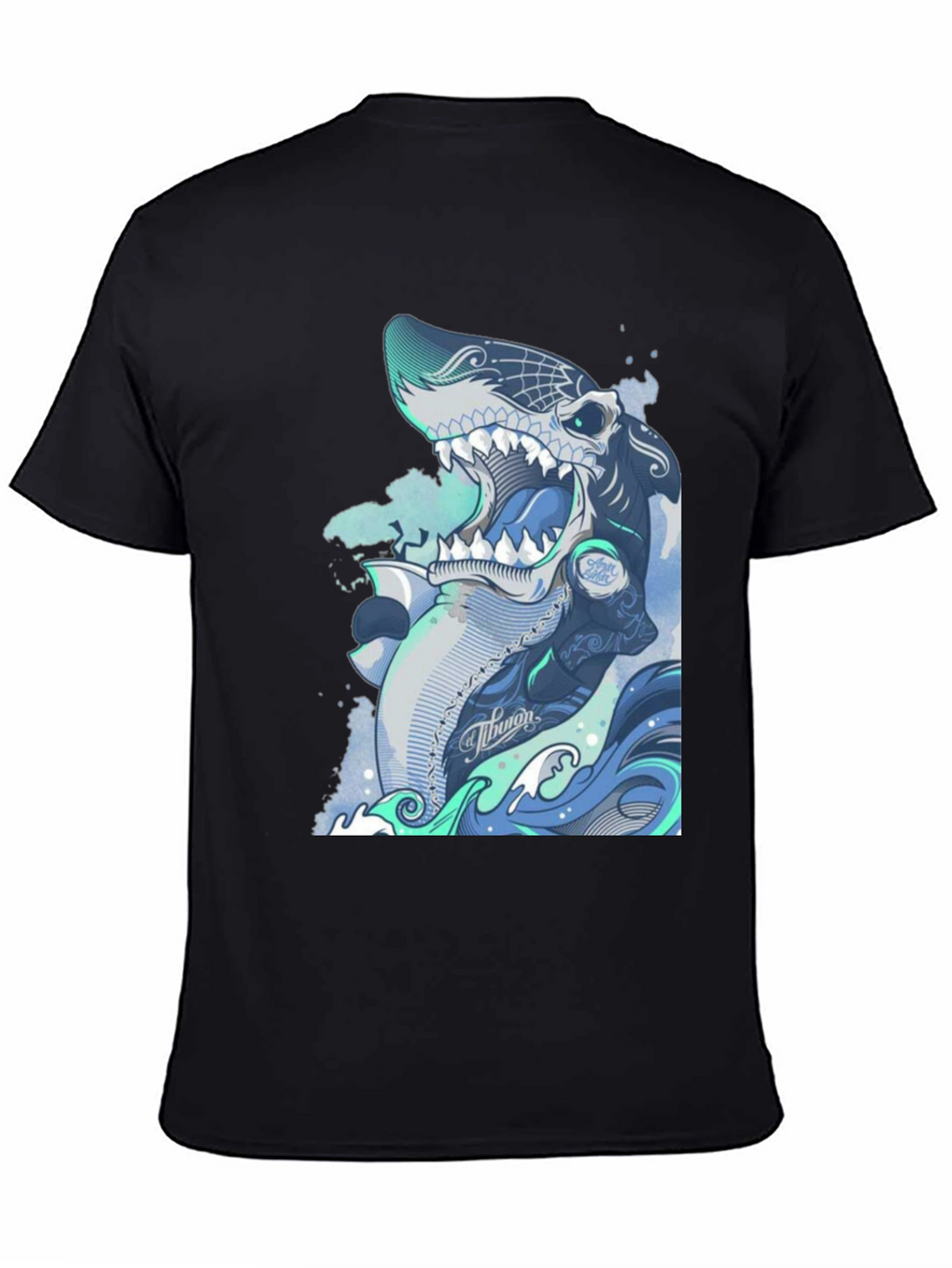 Shark Graphic Tee - Unique Ocean Inspired Design