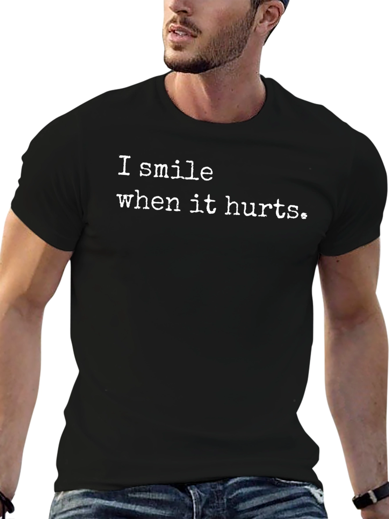I Smile When It Hurts Graphic T-Shirt