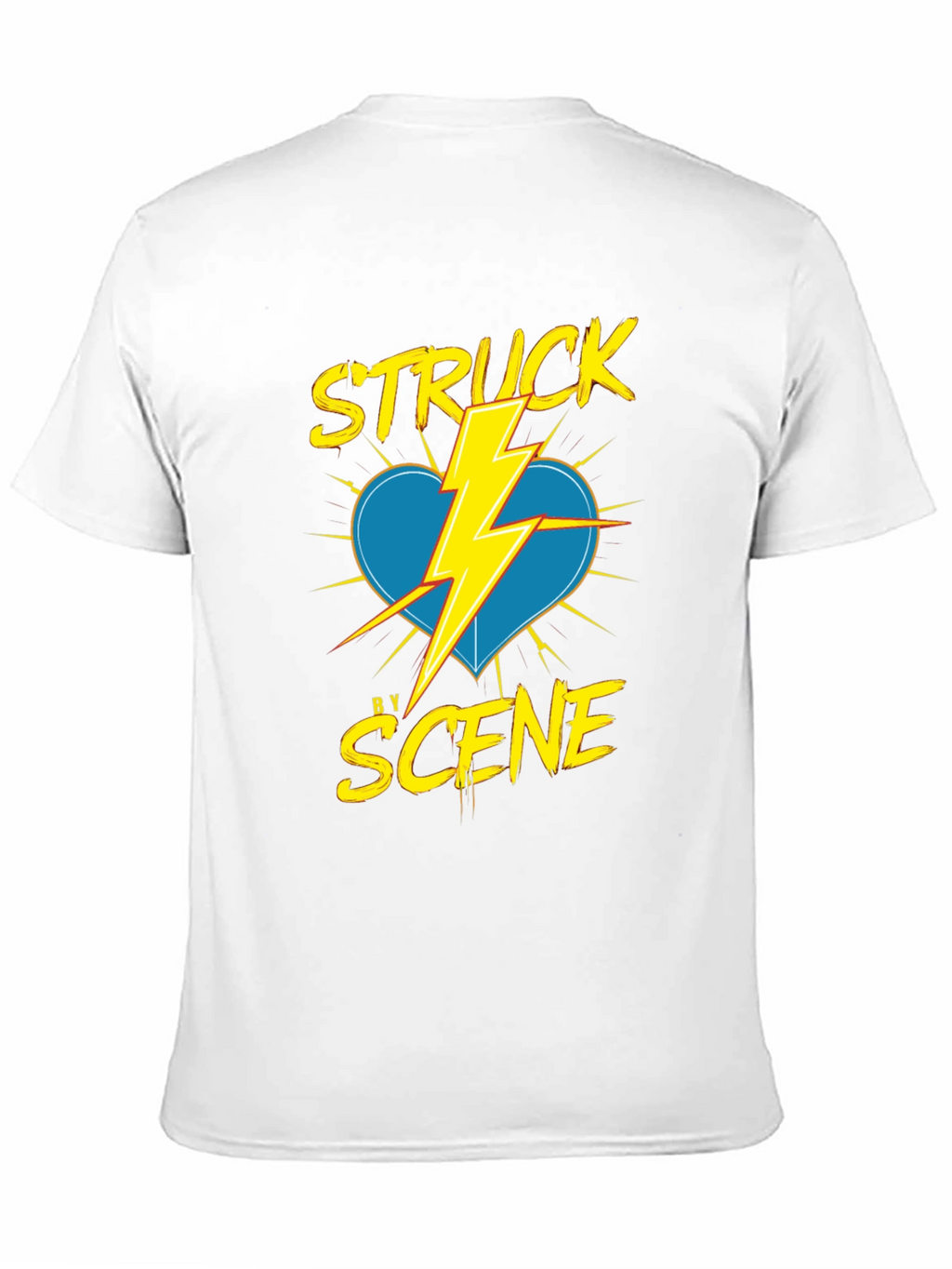 Struck by Scene Black T-Shirt