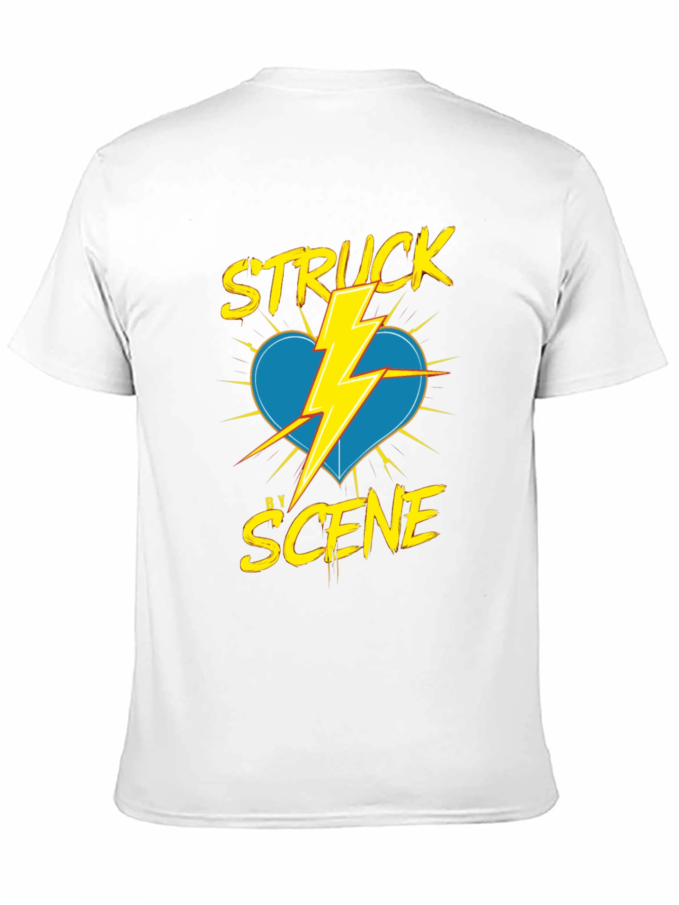 Struck by Scene Black T-Shirt
