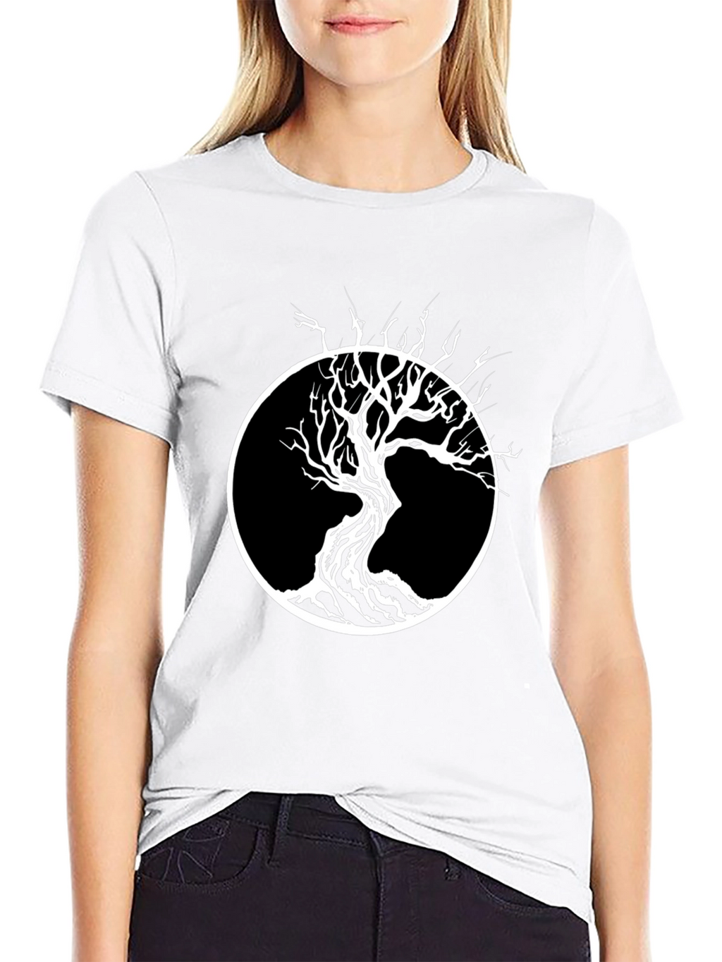 Tree of Life Graphic Black T-Shirt