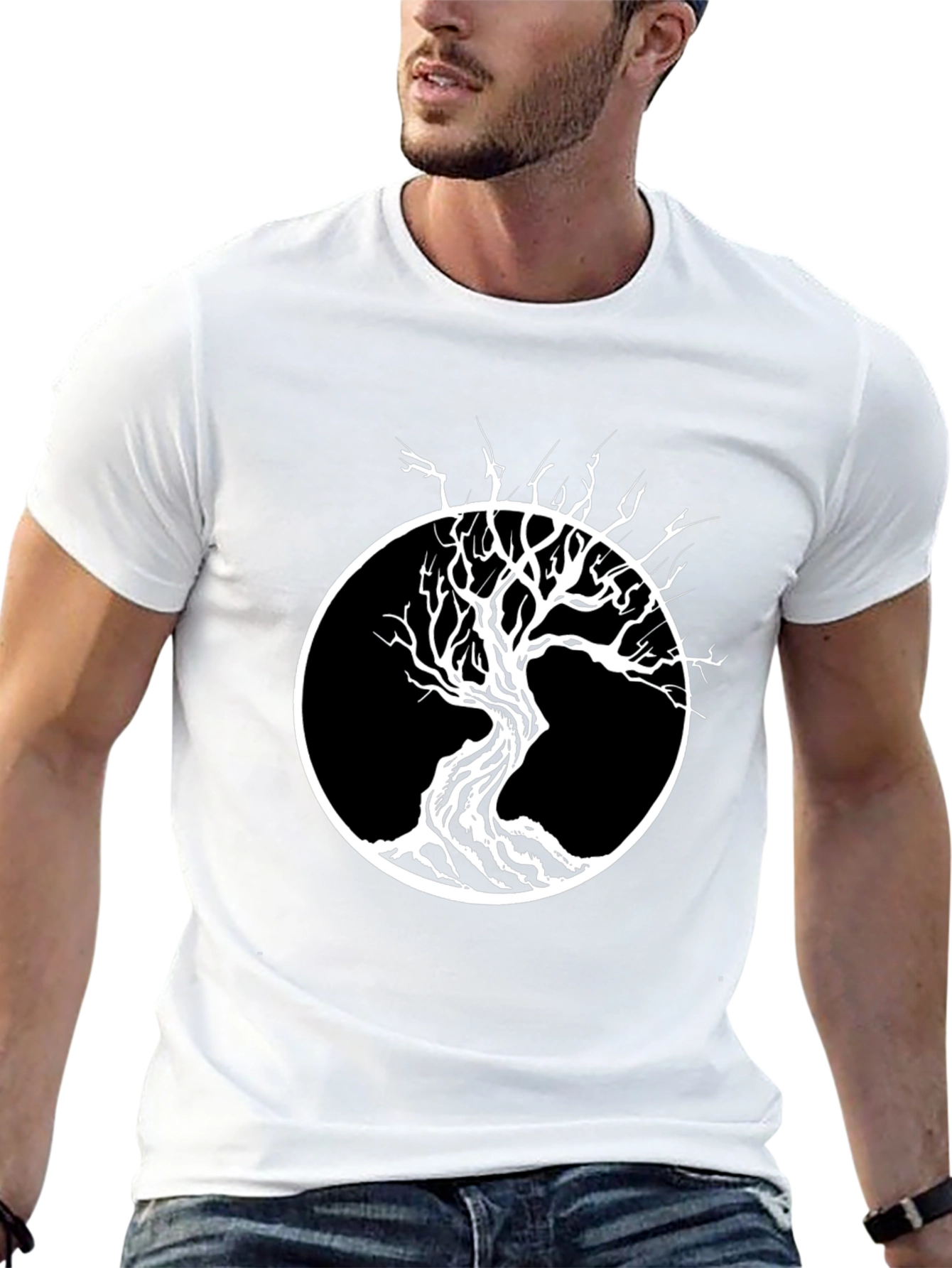Tree of Life Graphic Black T-Shirt