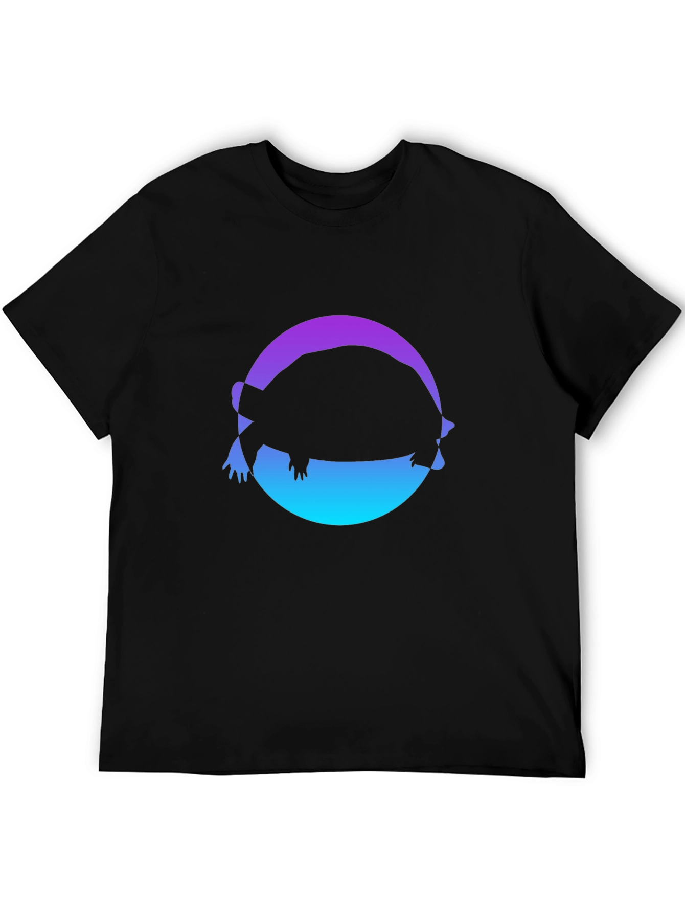 Turtle Silhouette Graphic Tee