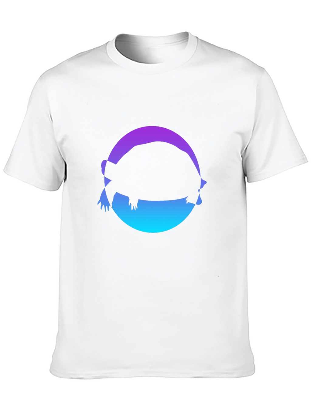 Turtle Silhouette Graphic Tee