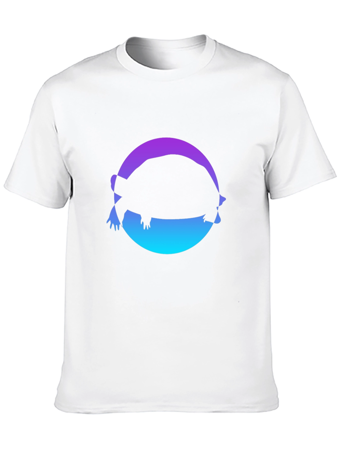 Turtle Silhouette Graphic Tee