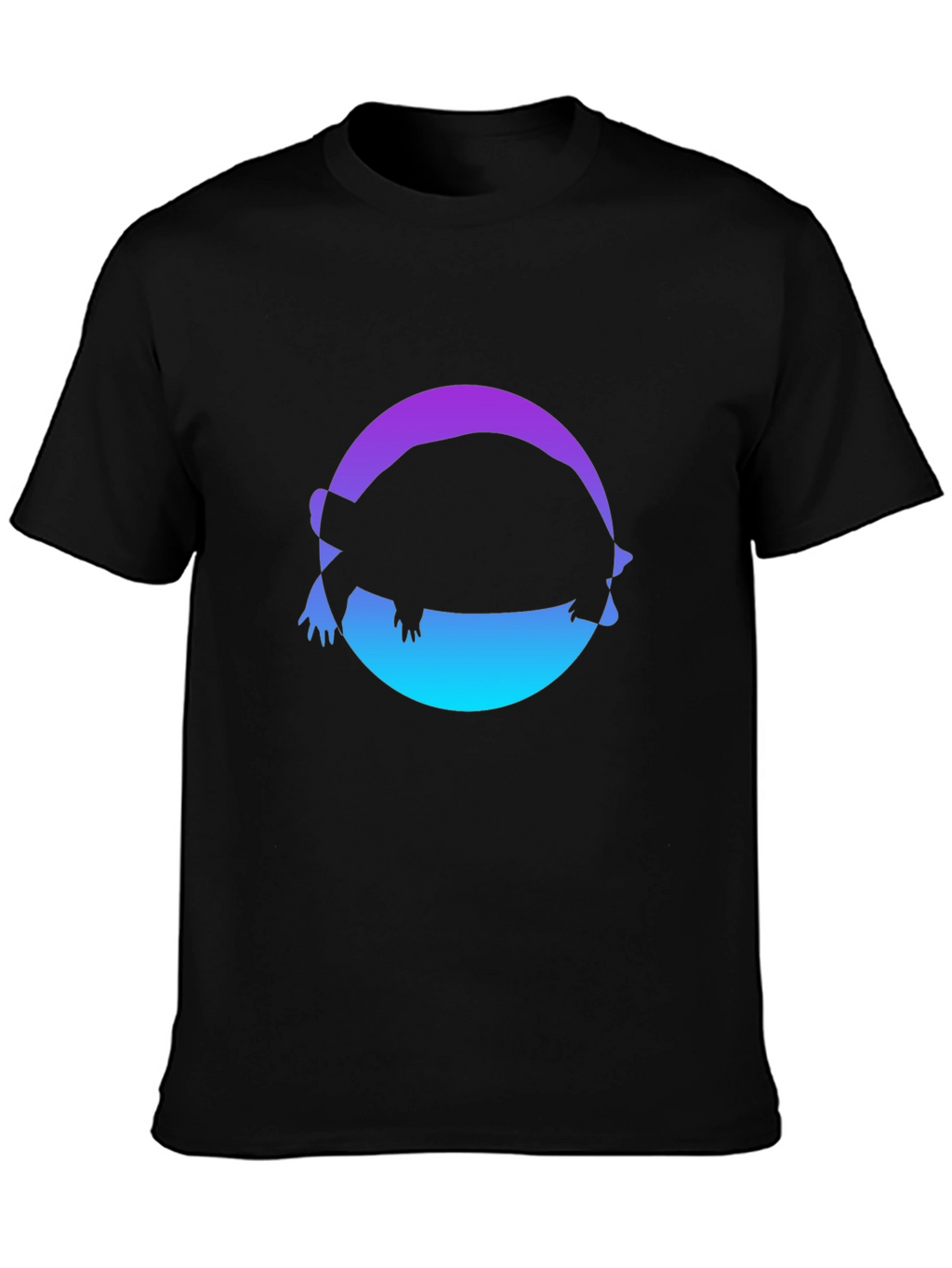 Turtle Silhouette Graphic Tee