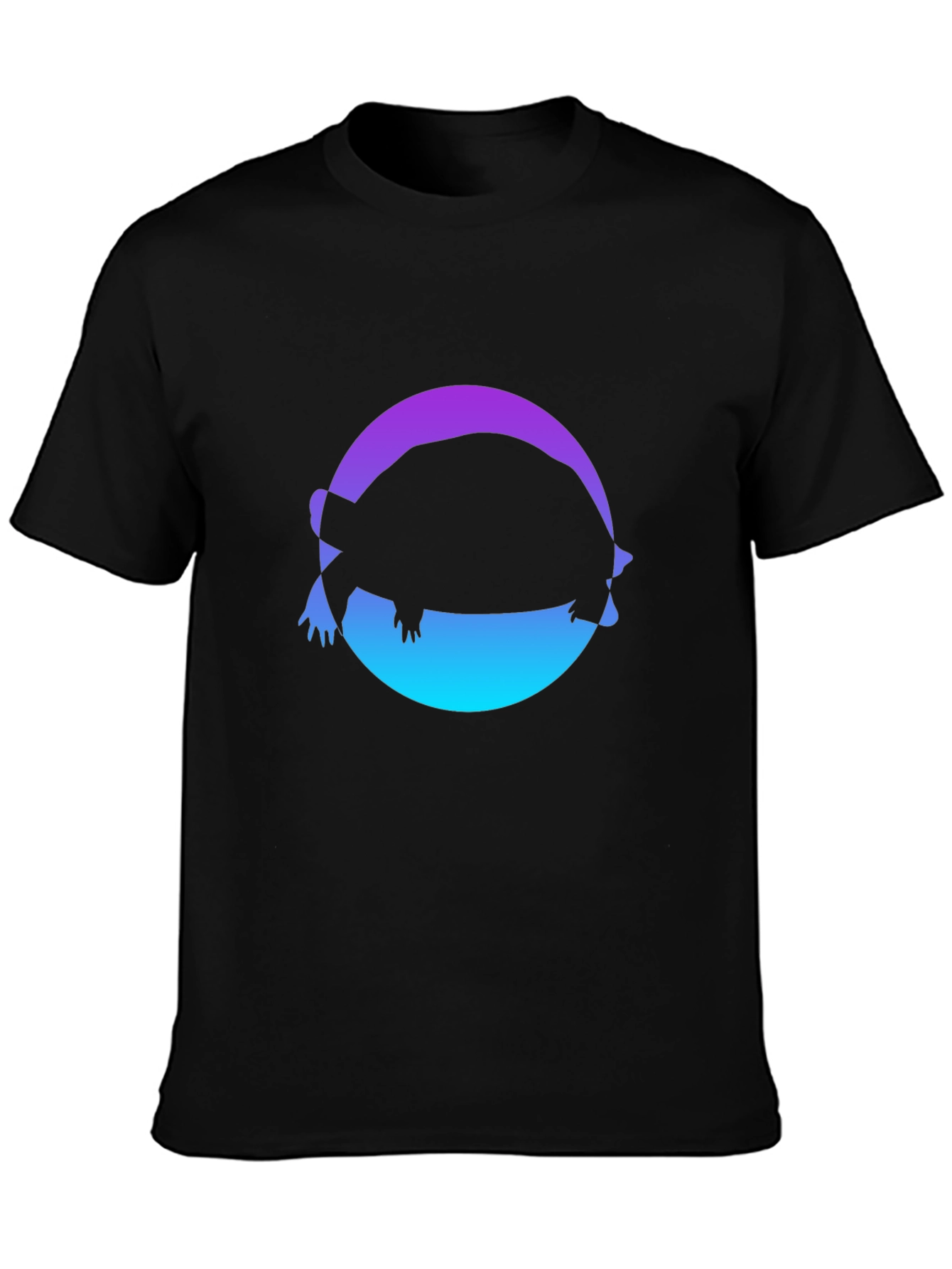 Turtle Silhouette Graphic Tee
