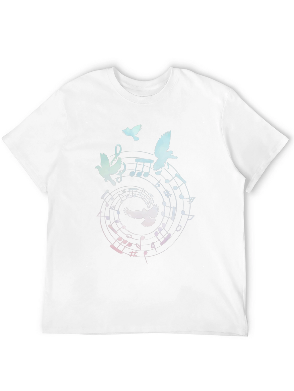 Musical Dove Graphic T-Shirt