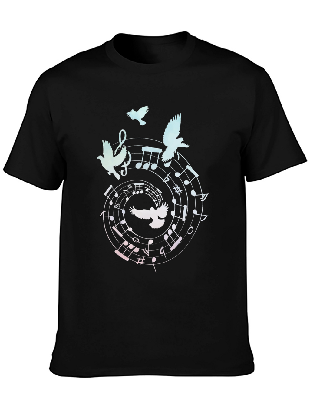 Musical Dove Graphic T-Shirt