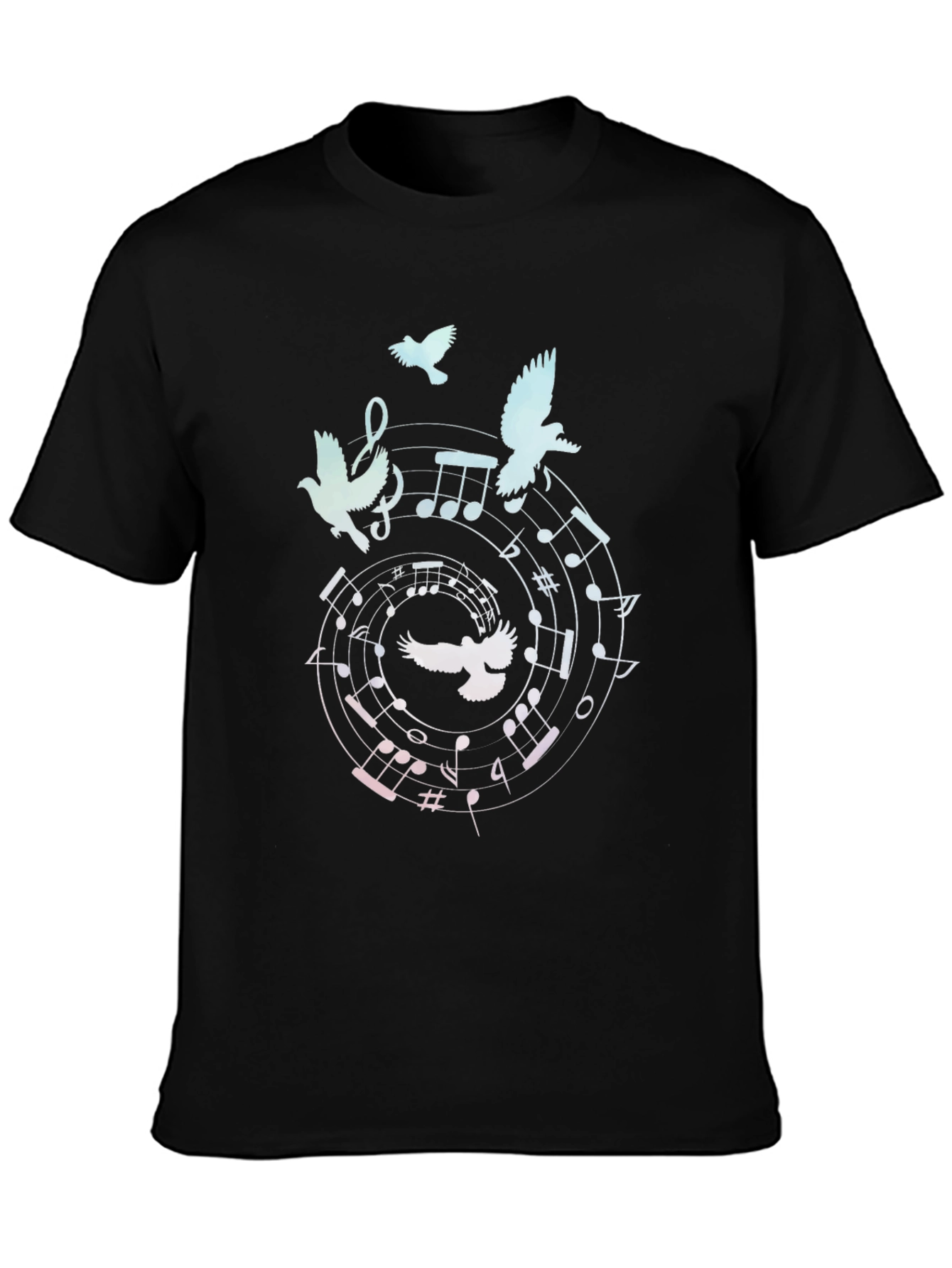 Musical Dove Graphic T-Shirt