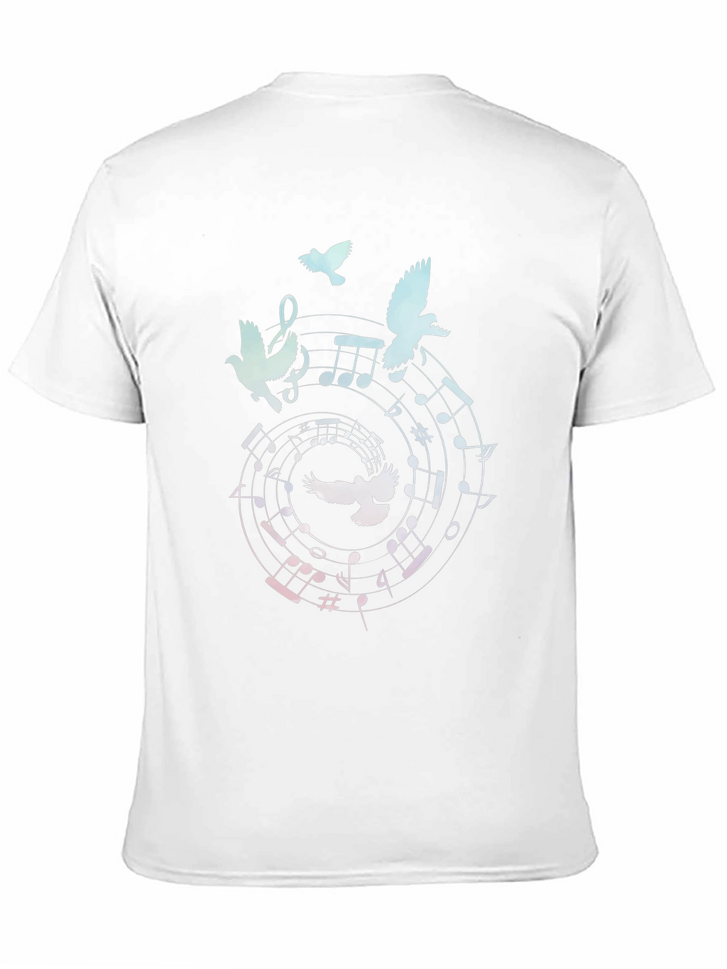 Musical Dove Graphic T-Shirt